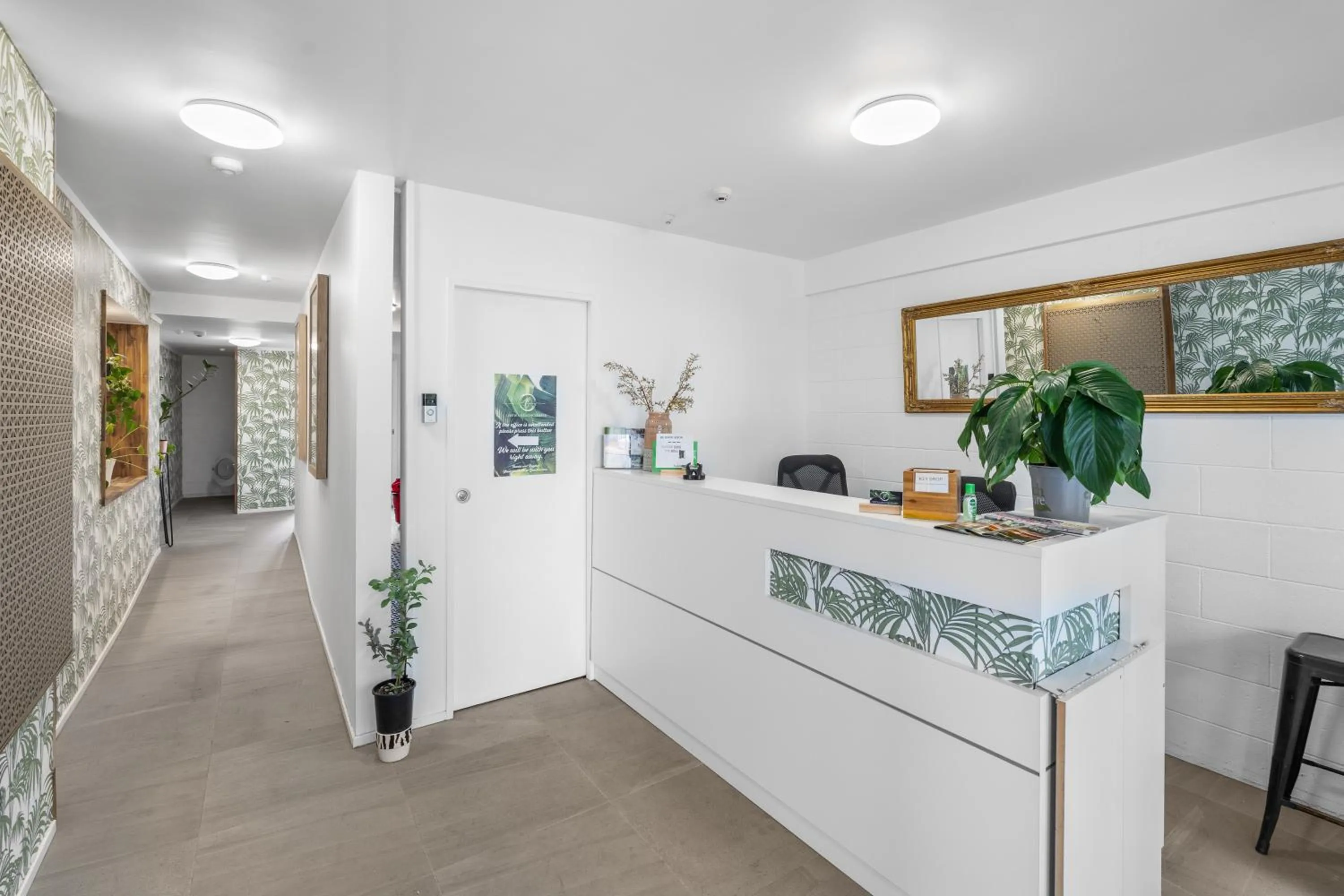 Lobby or reception in Orewa Beachcomber