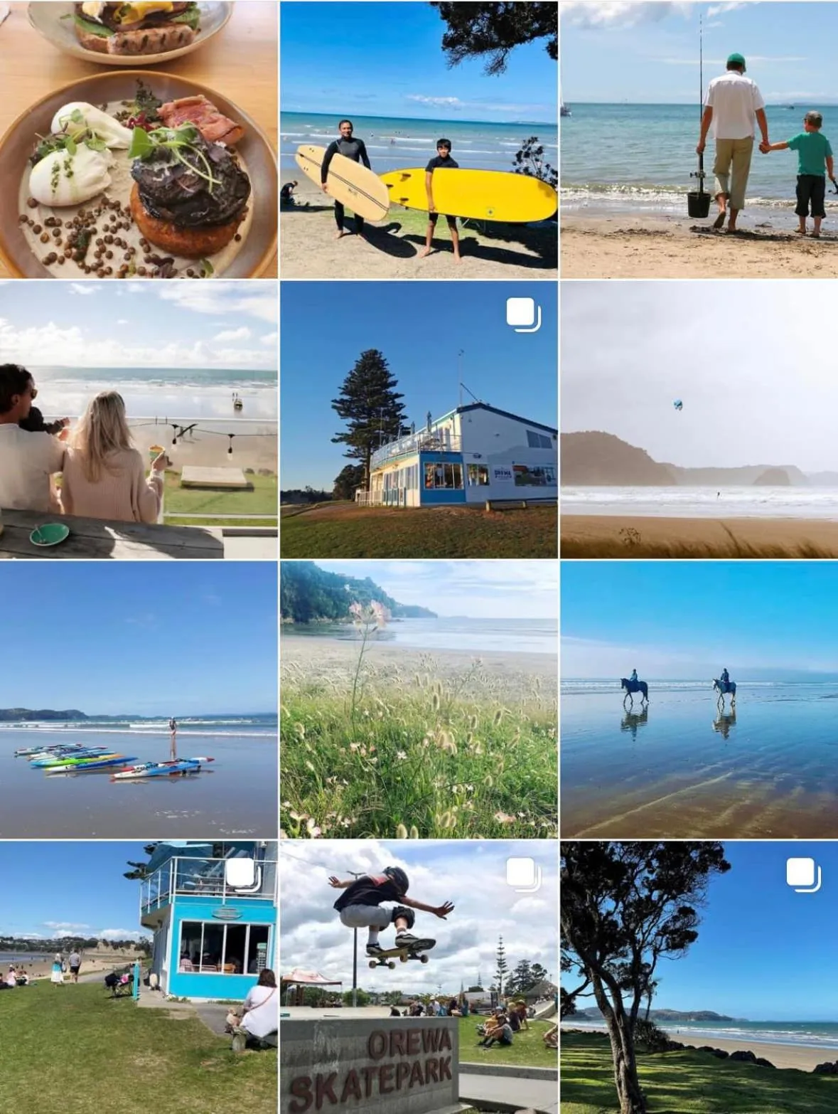 Natural landscape in Orewa Beachcomber