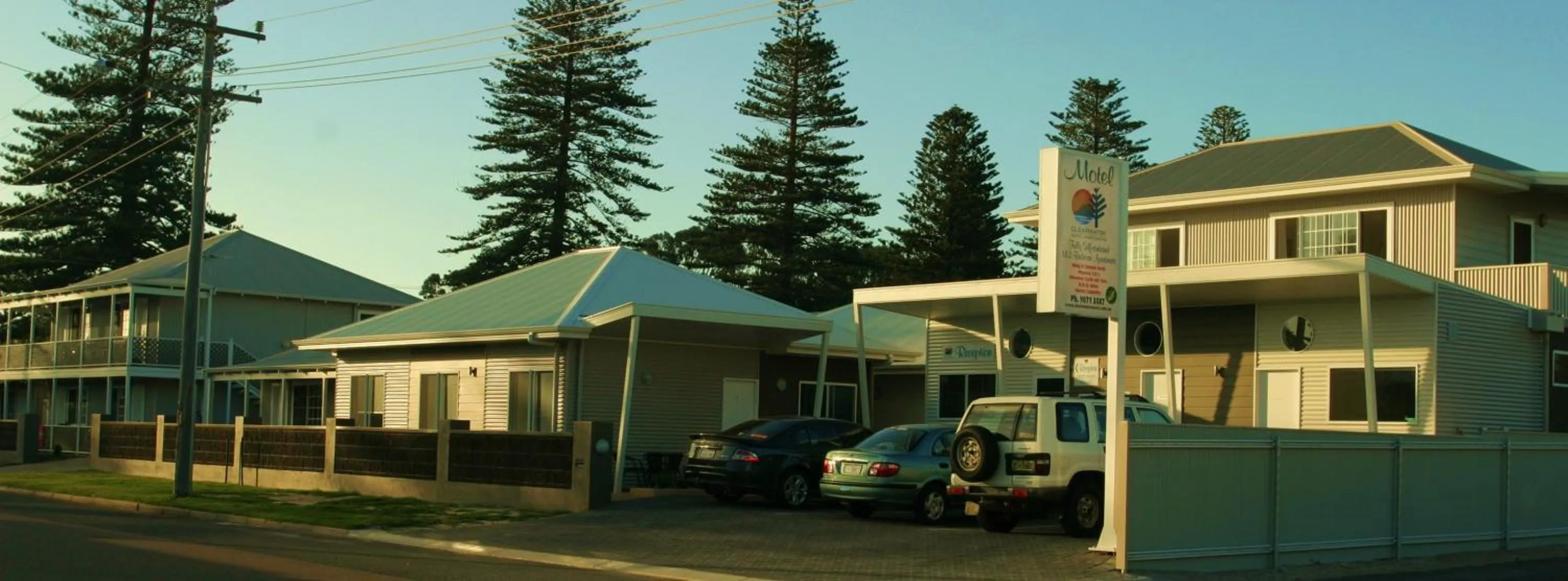 Area and facilities in Clearwater Motel Apartments