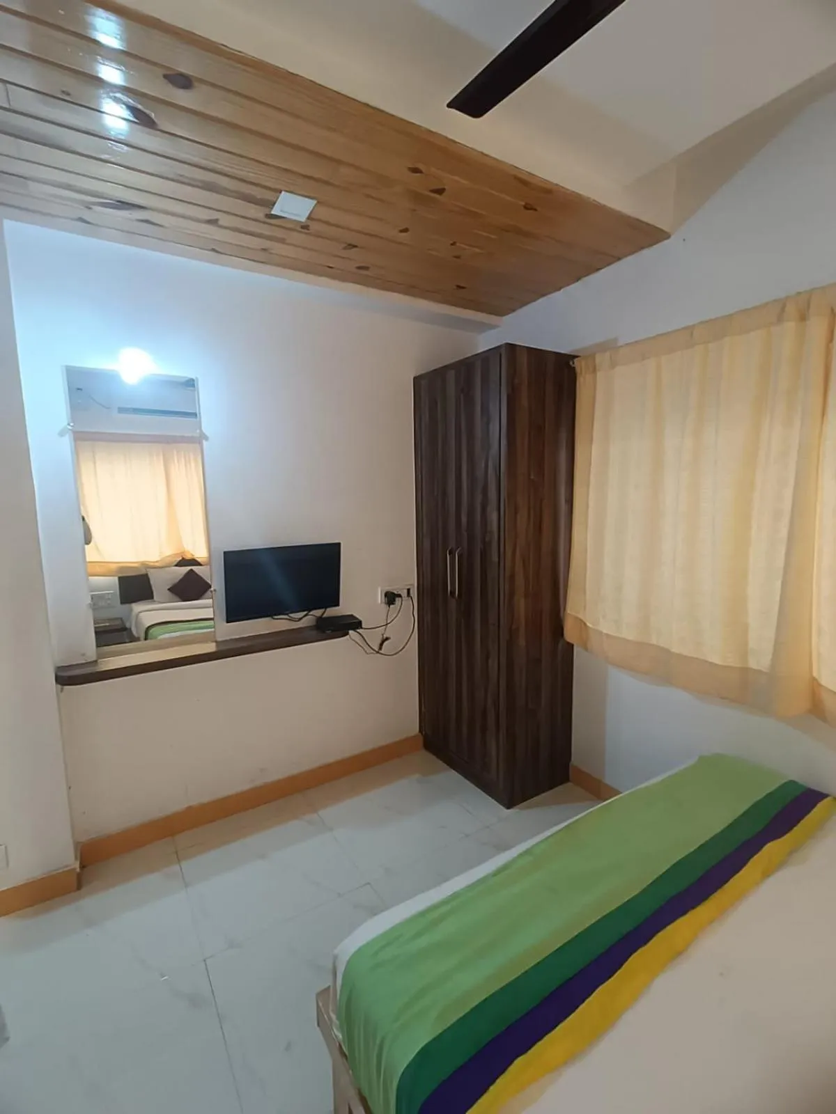 Bed in Hotel Green Woods