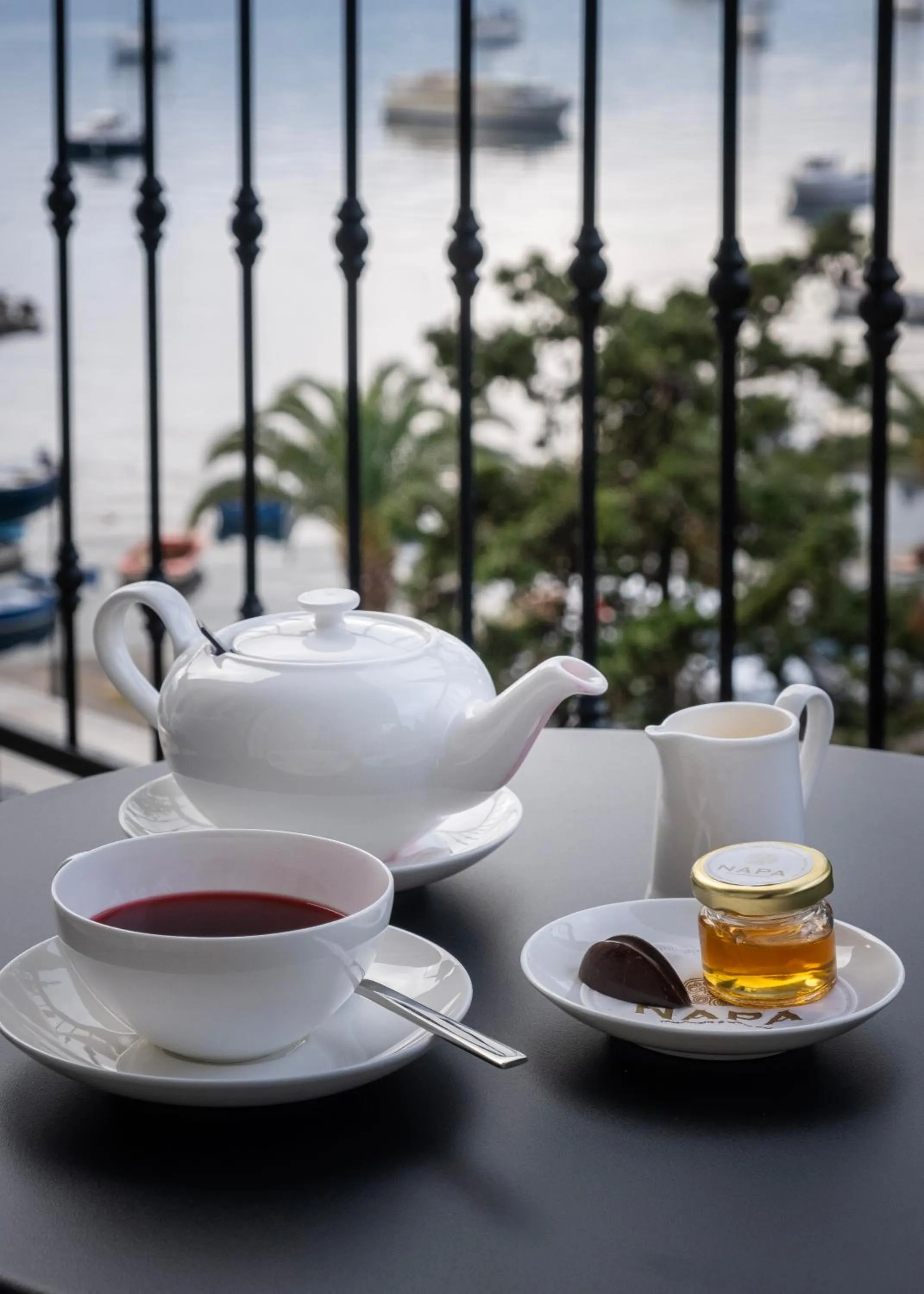 Balcony/Terrace in Boutique Hotel Porto Palace