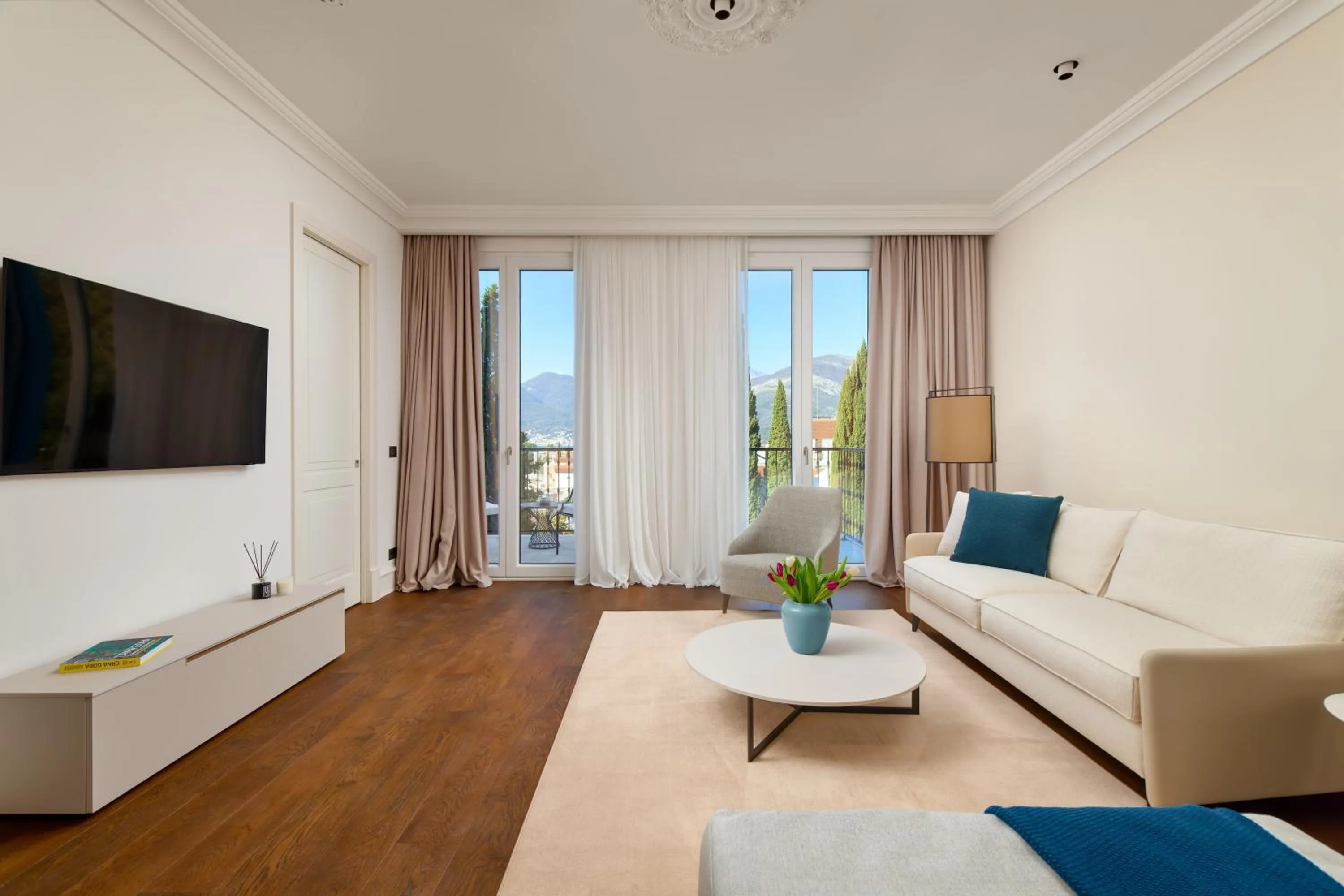 Living room in Boutique Hotel Porto Palace