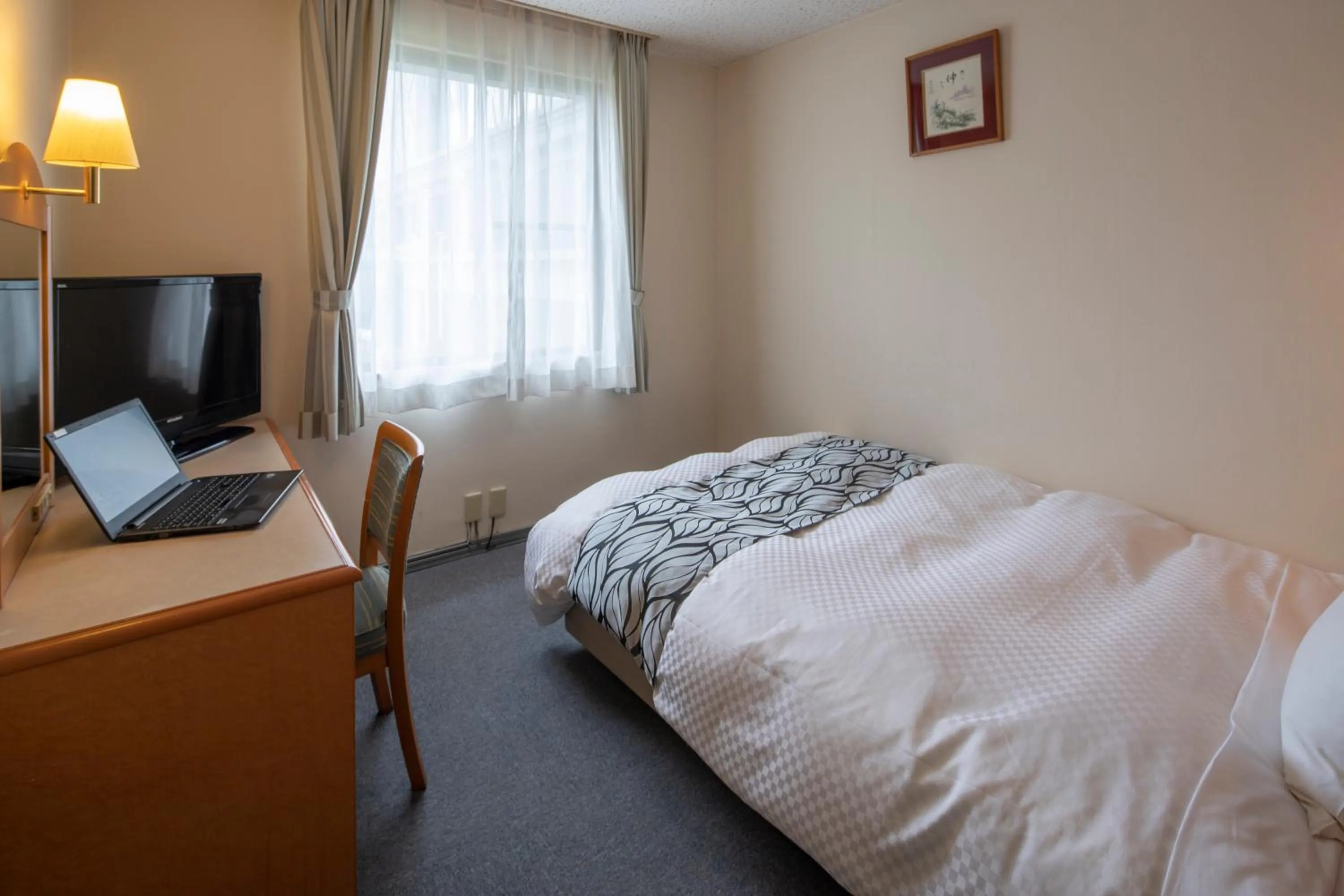 Photo of the whole room, Bed in Iki Stellacote Taiankaku