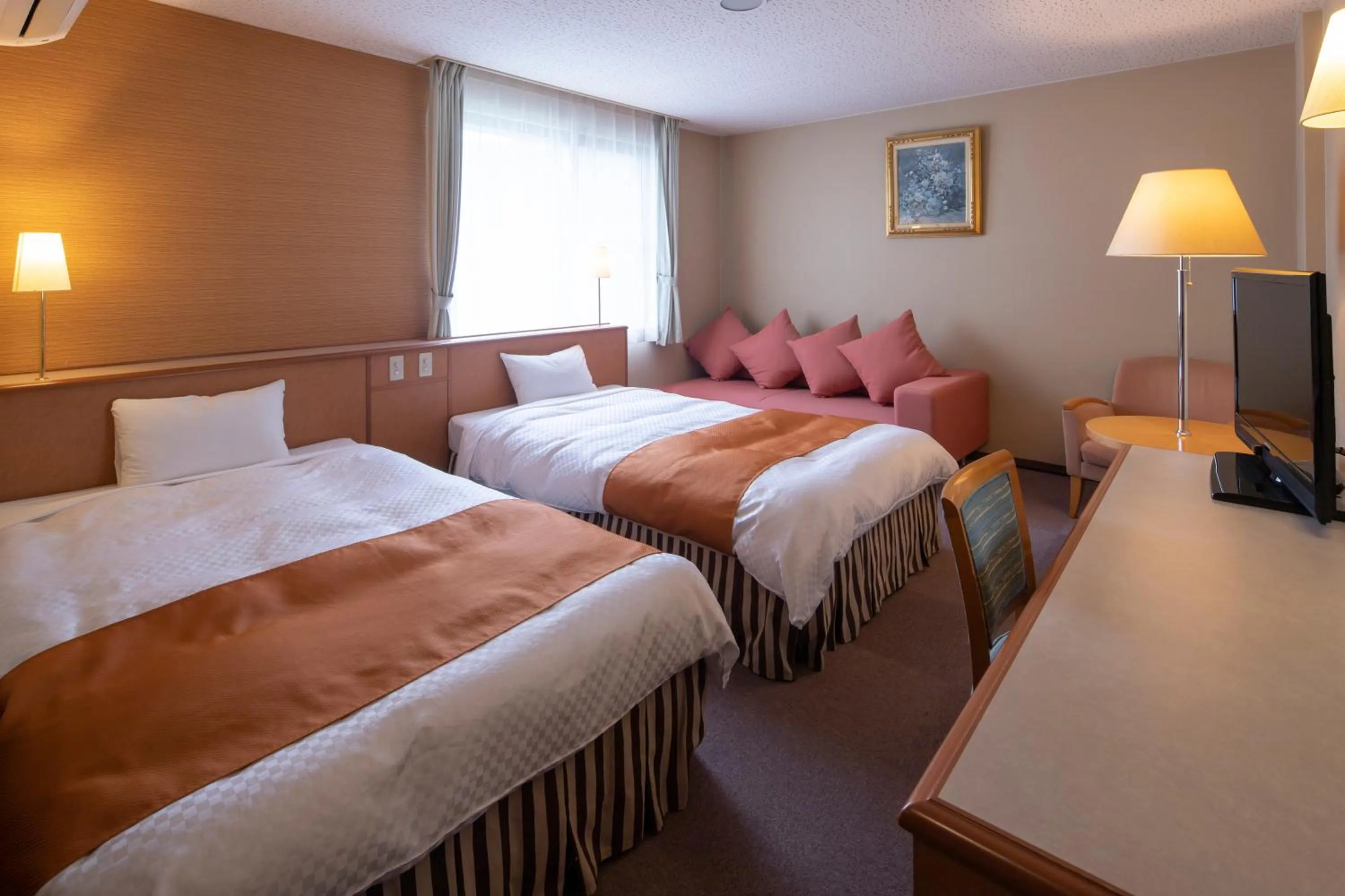 Photo of the whole room, Bed in Iki Stellacote Taiankaku