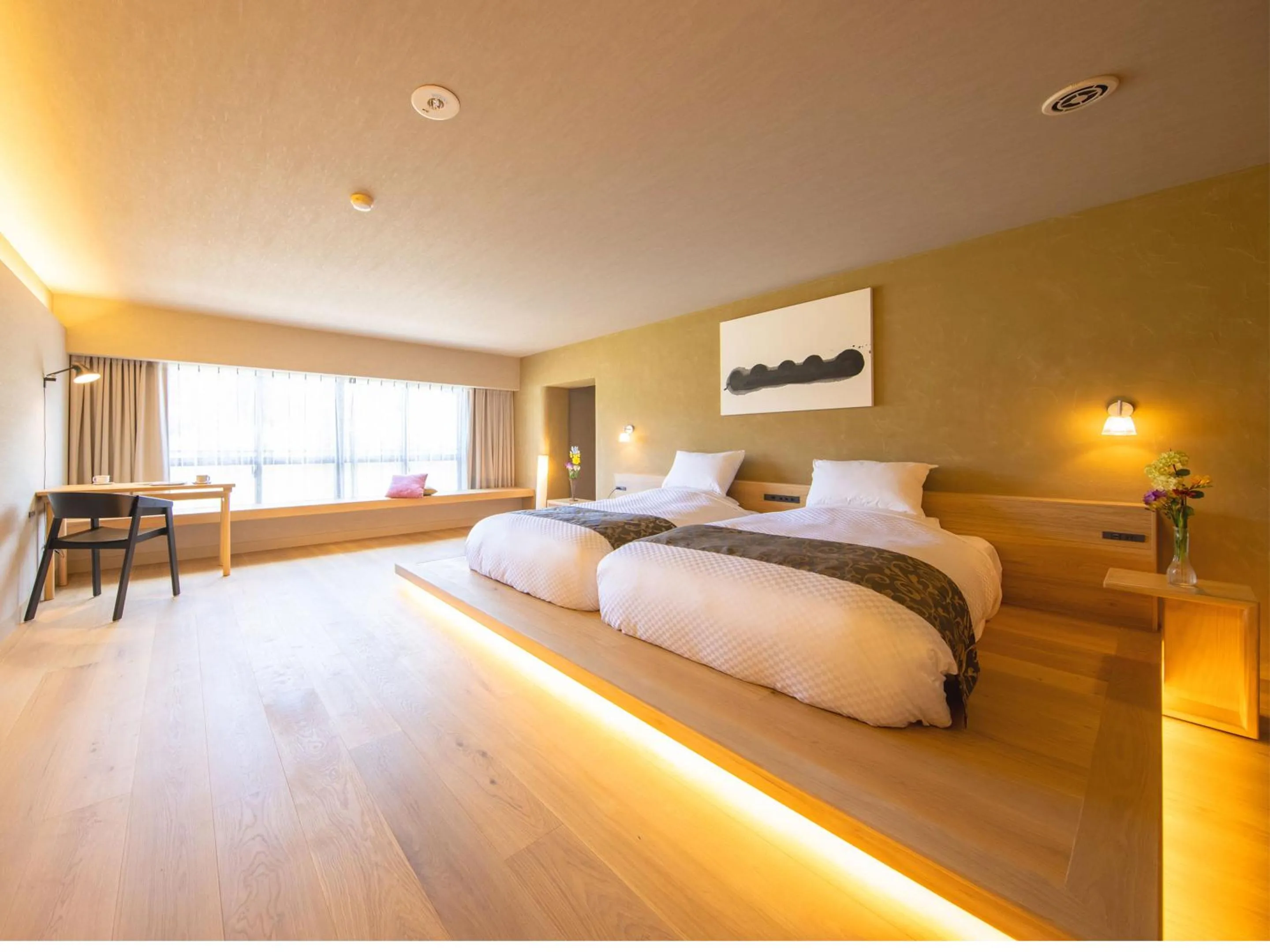 Bedroom, Bed in Iki Stellacote Taiankaku