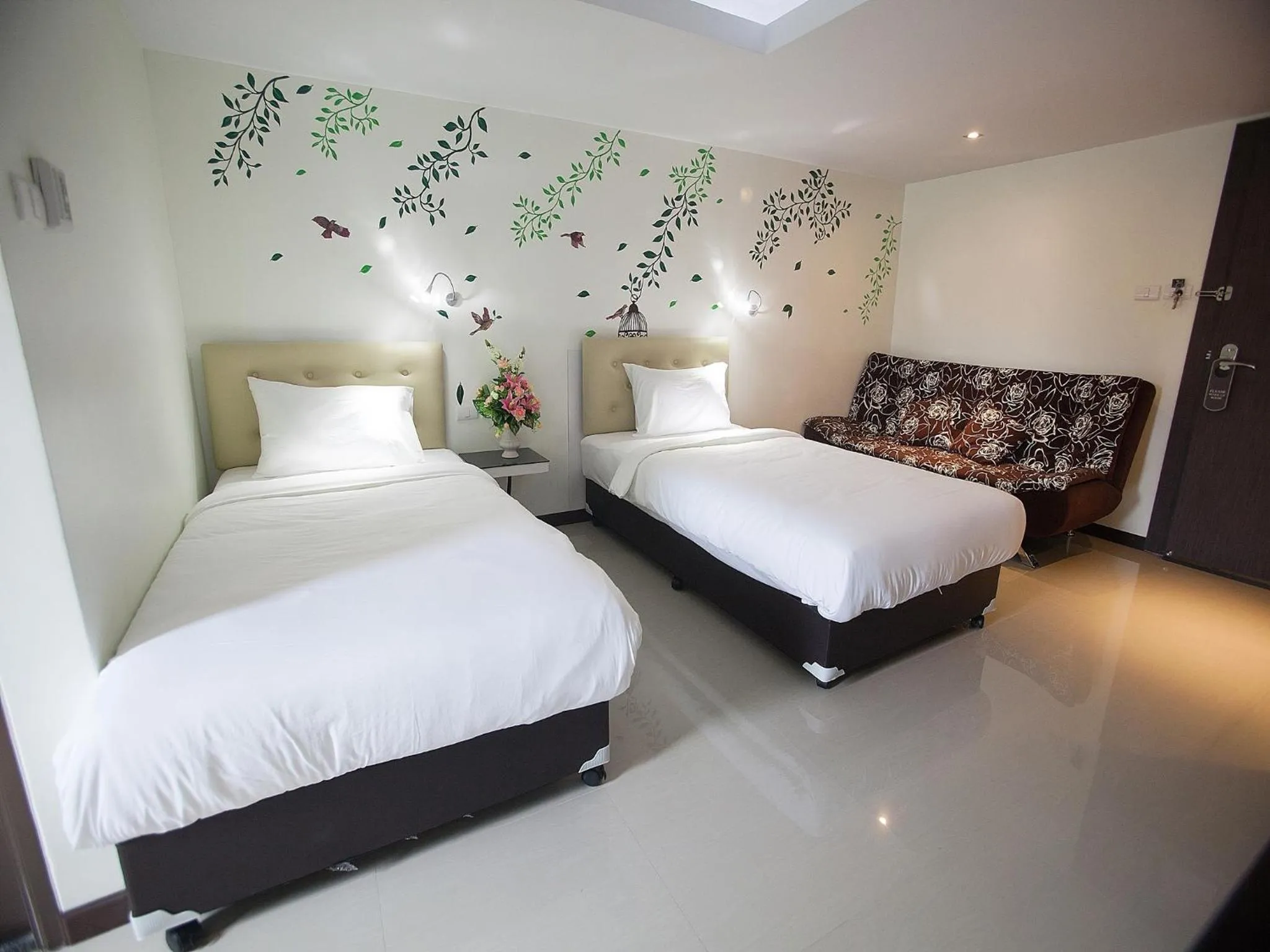 Bed in MD Grand Hotel Nakhon