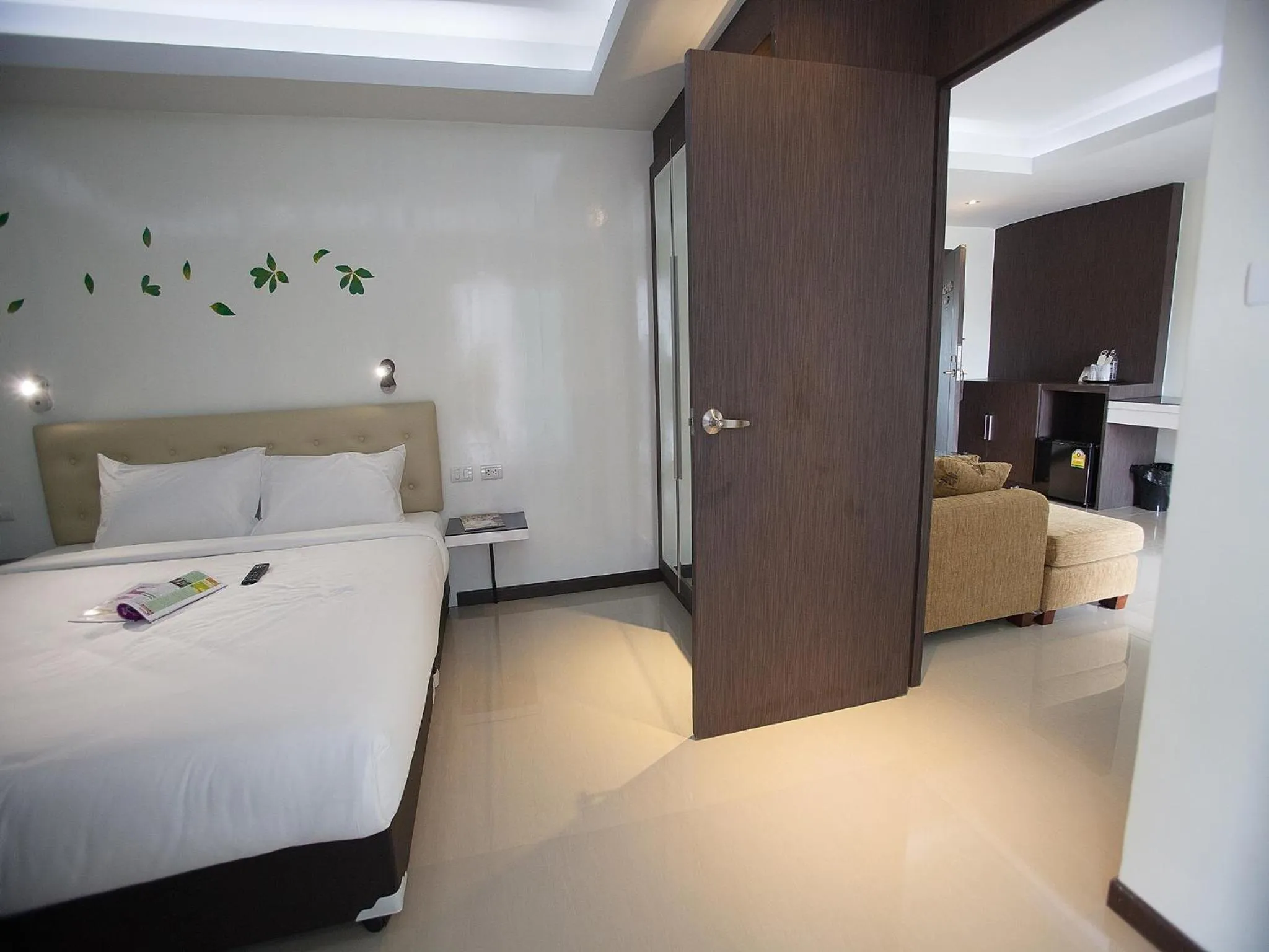 Bedroom in MD Grand Hotel Nakhon