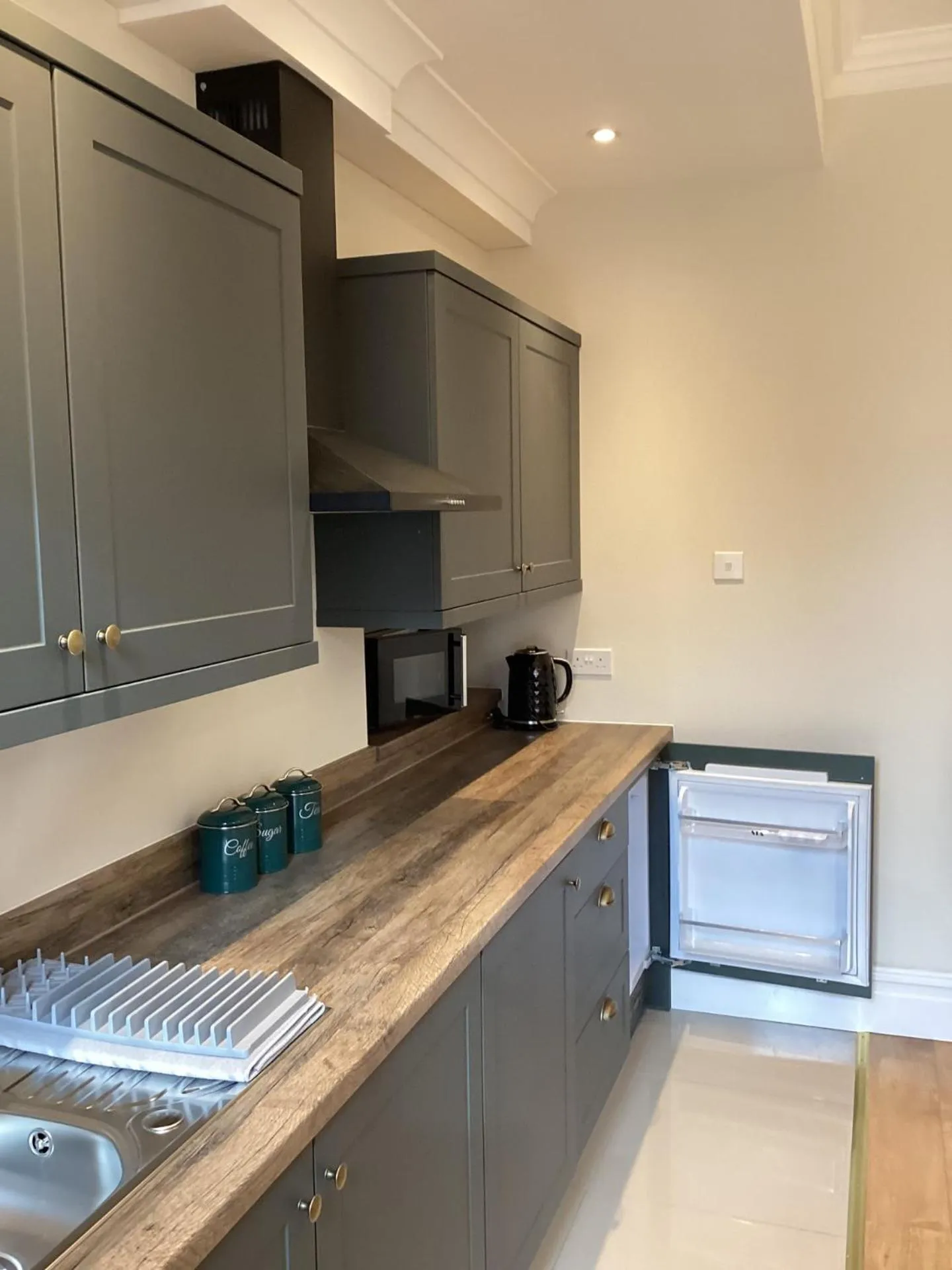 Kitchen or kitchenette in Aachen Hotel