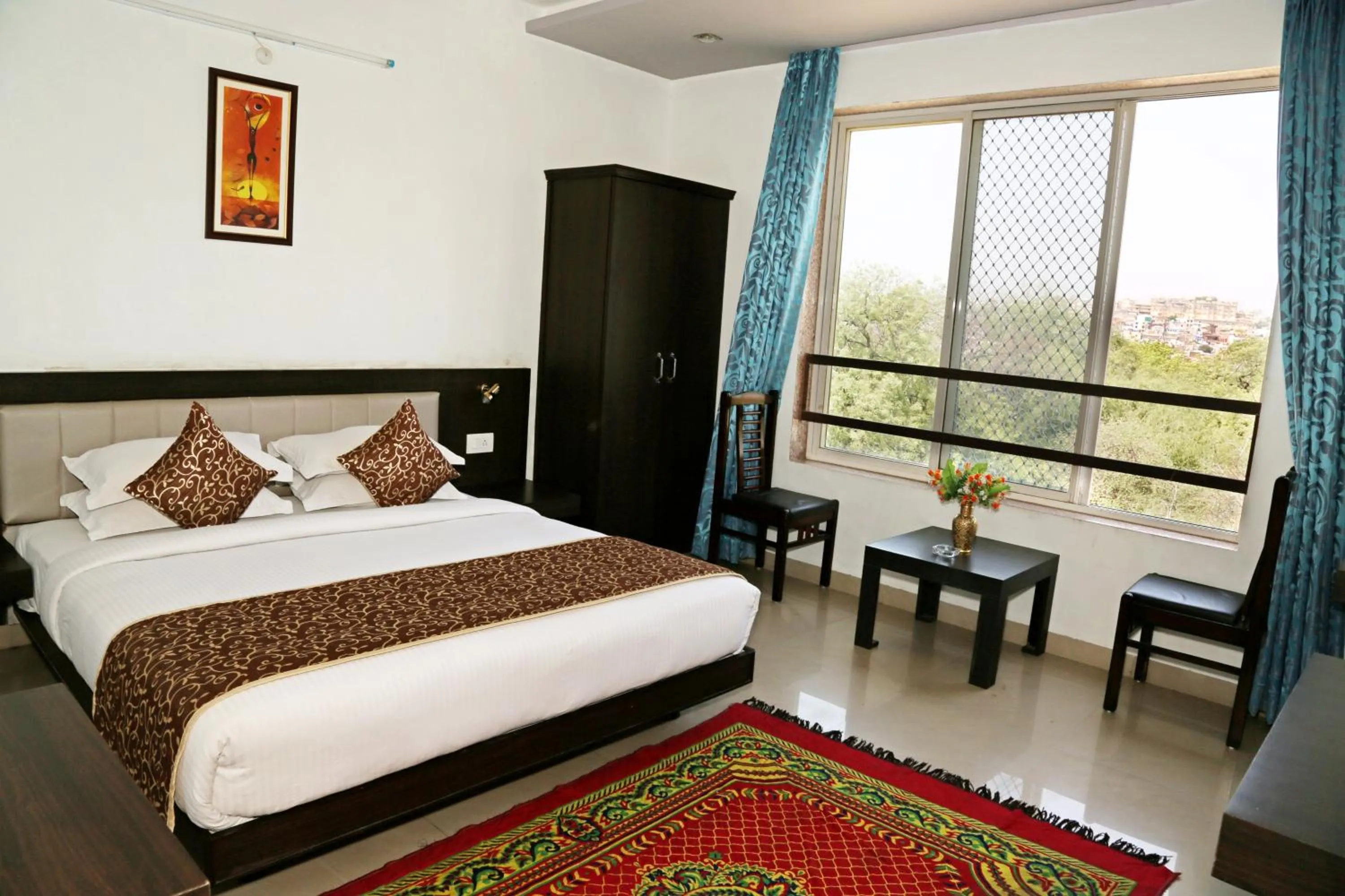 View (from property/room), Bed in Narayans Leela Inn