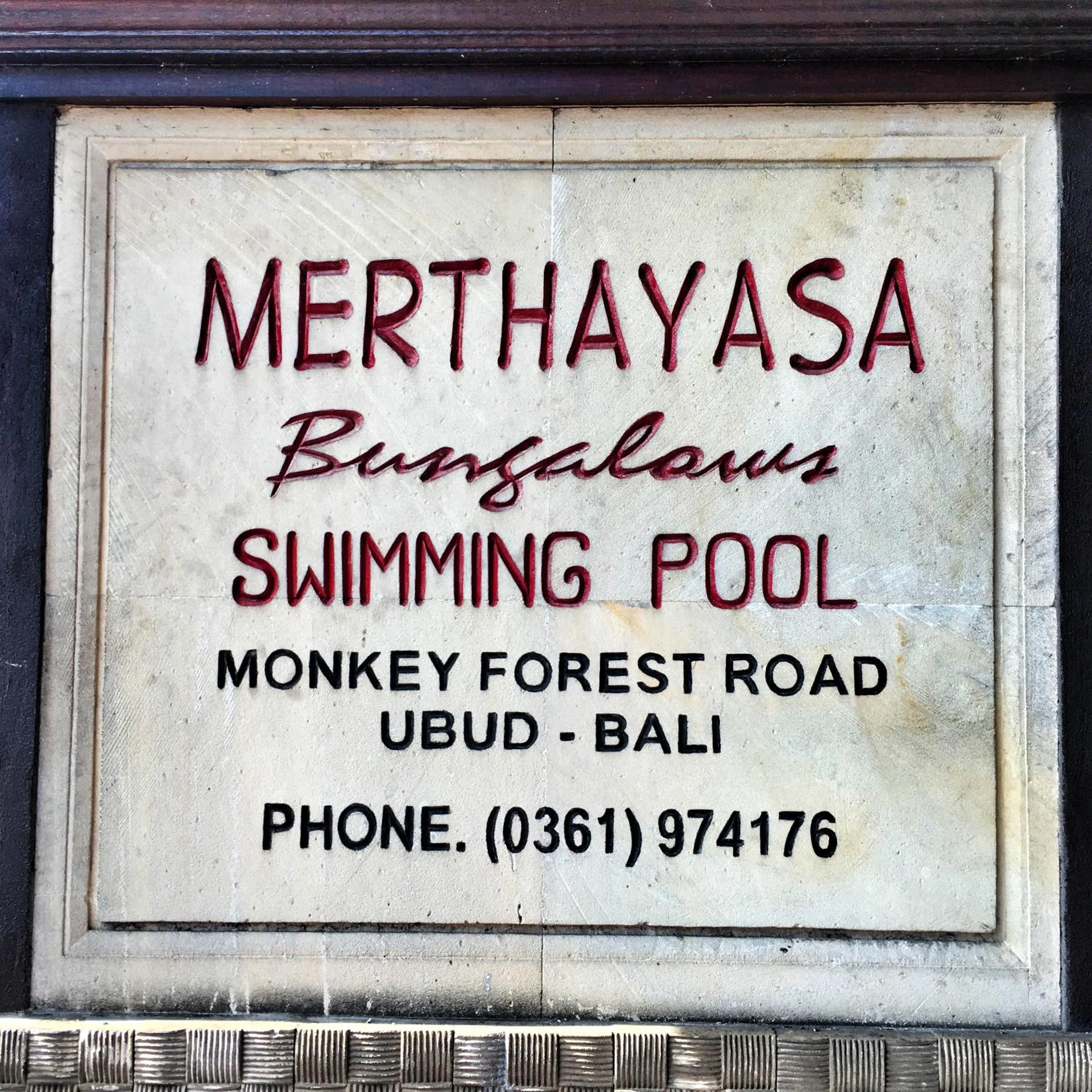 Property logo or sign in Merthayasa Bungalows