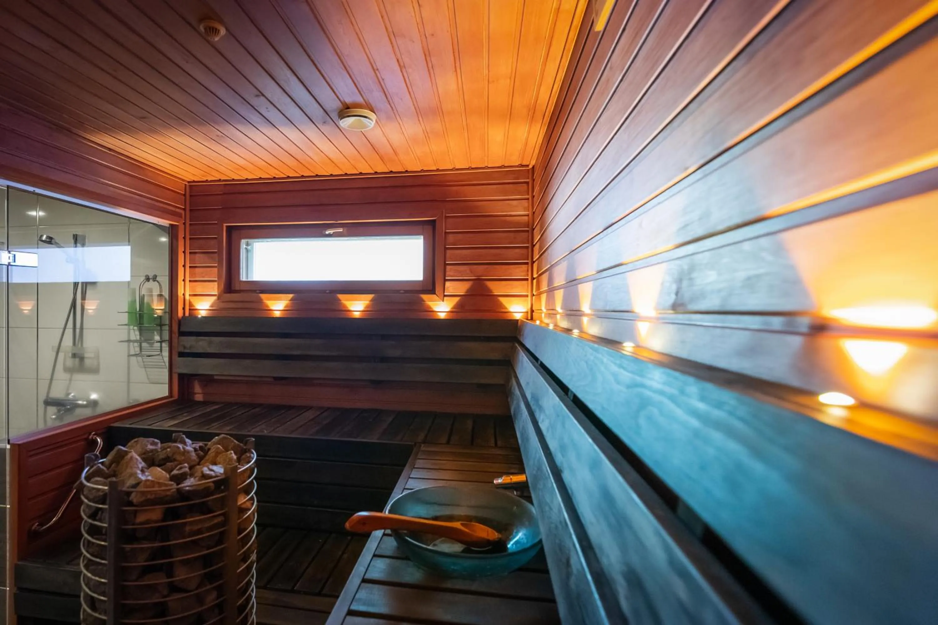Sauna in Lossisaari Tourist Center