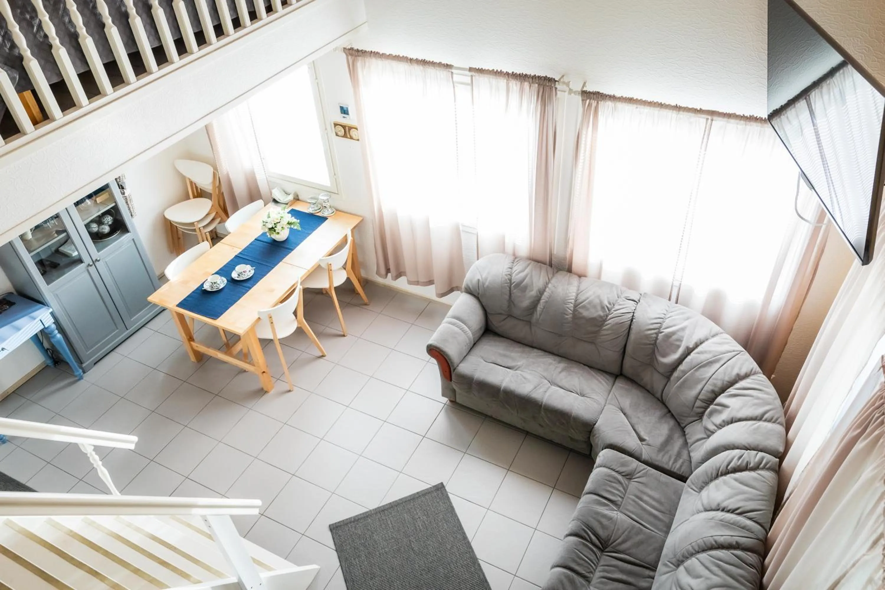Dining area in Lossisaari Tourist Center