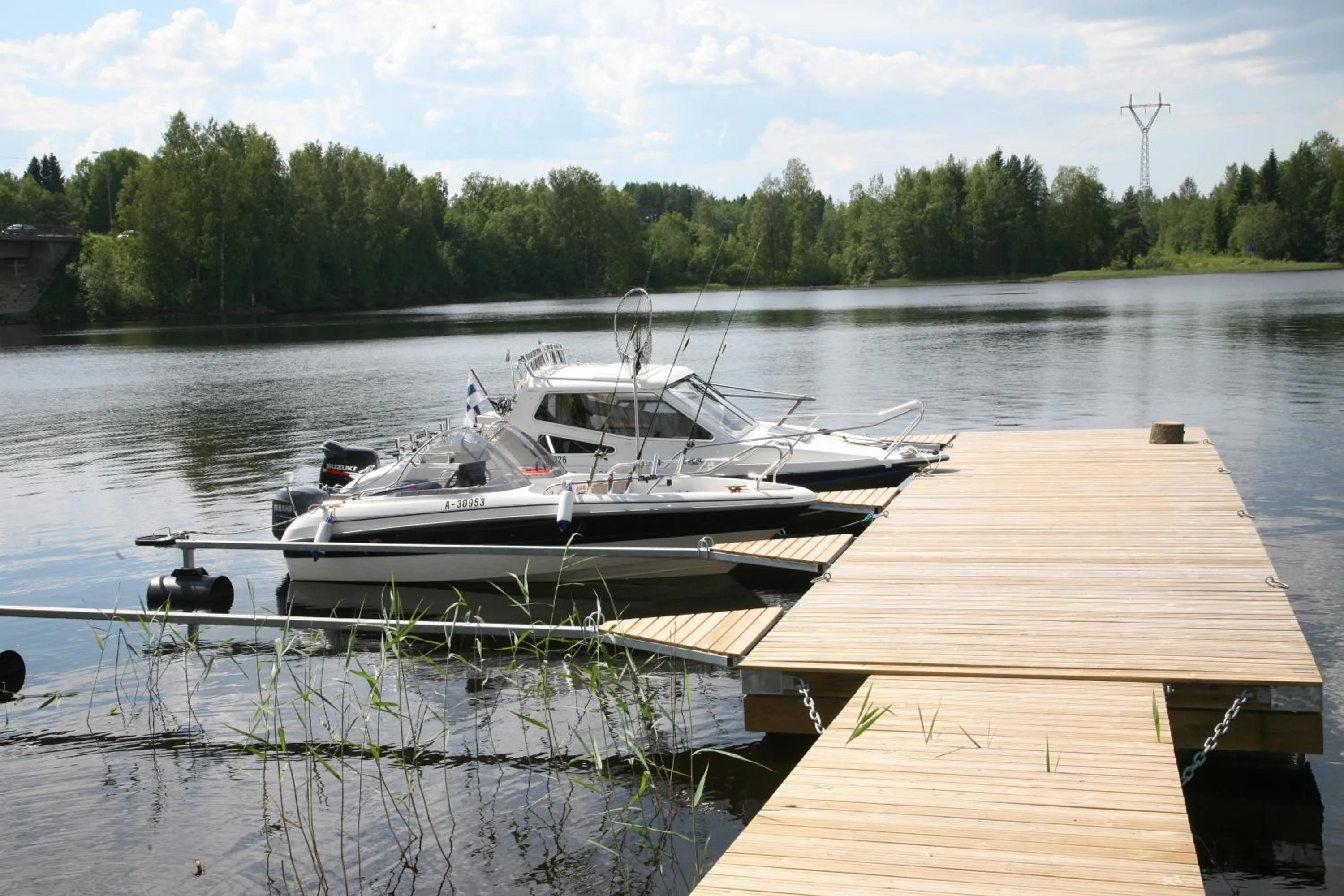 Beach in Lossisaari Tourist Center
