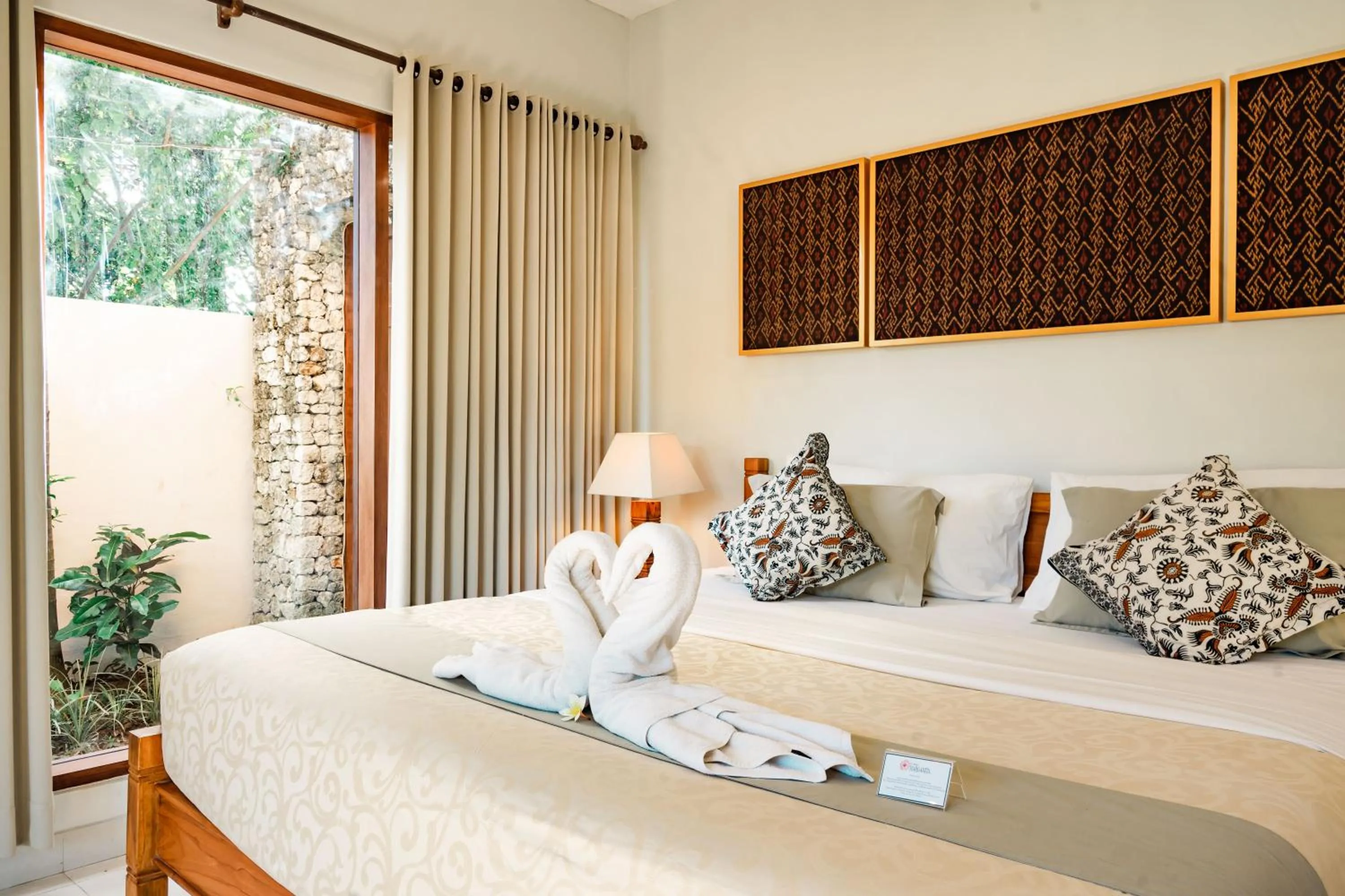 Bed in Casa Margarita Bali