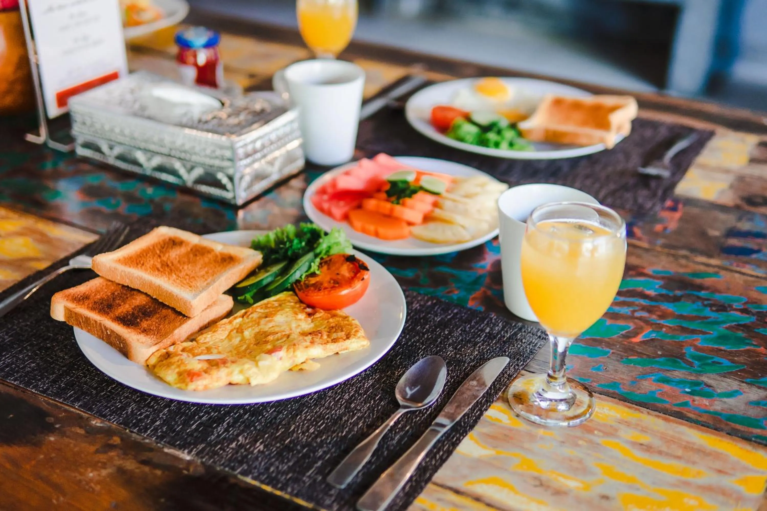 Food in Casa Margarita Bali