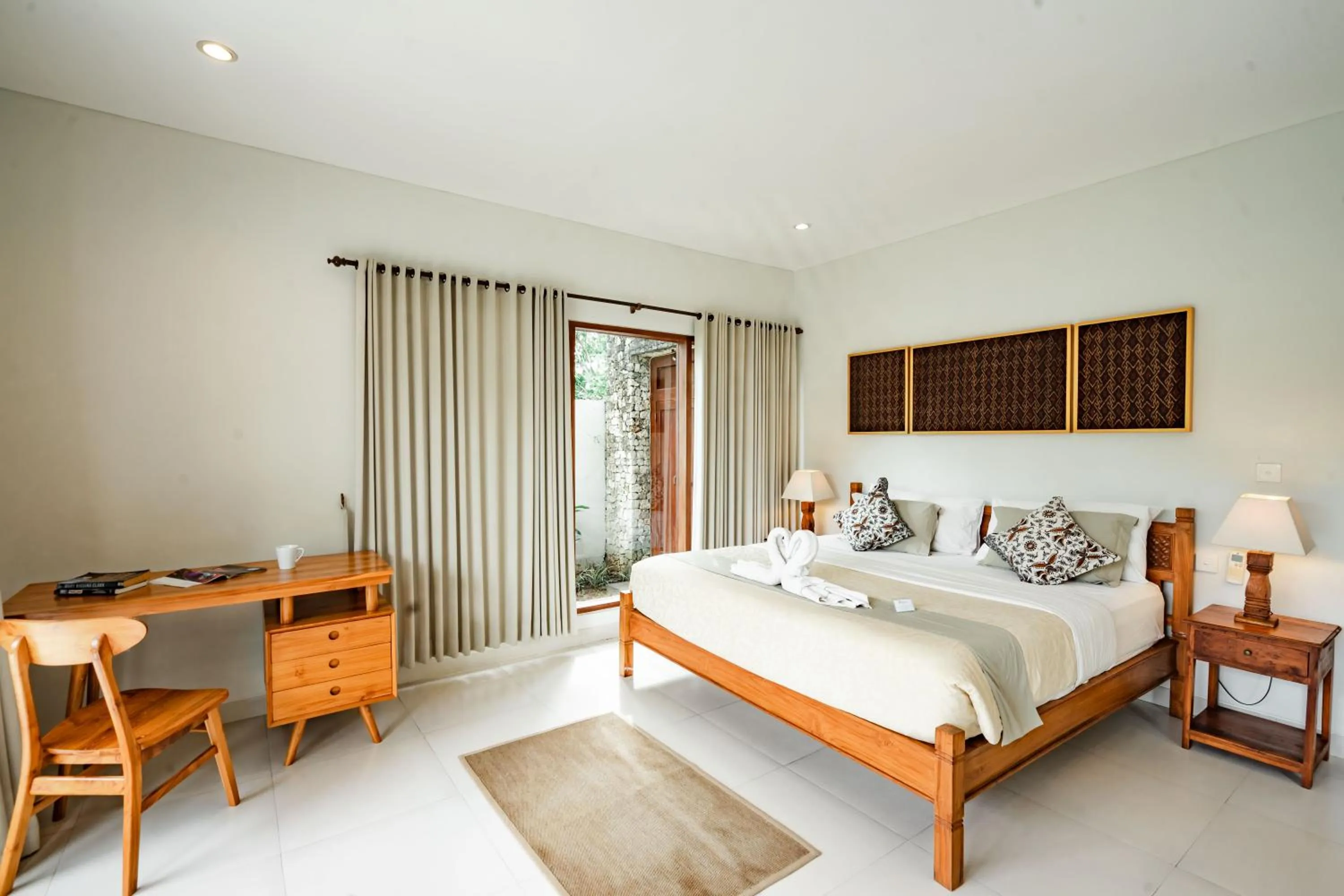 Bed in Casa Margarita Bali