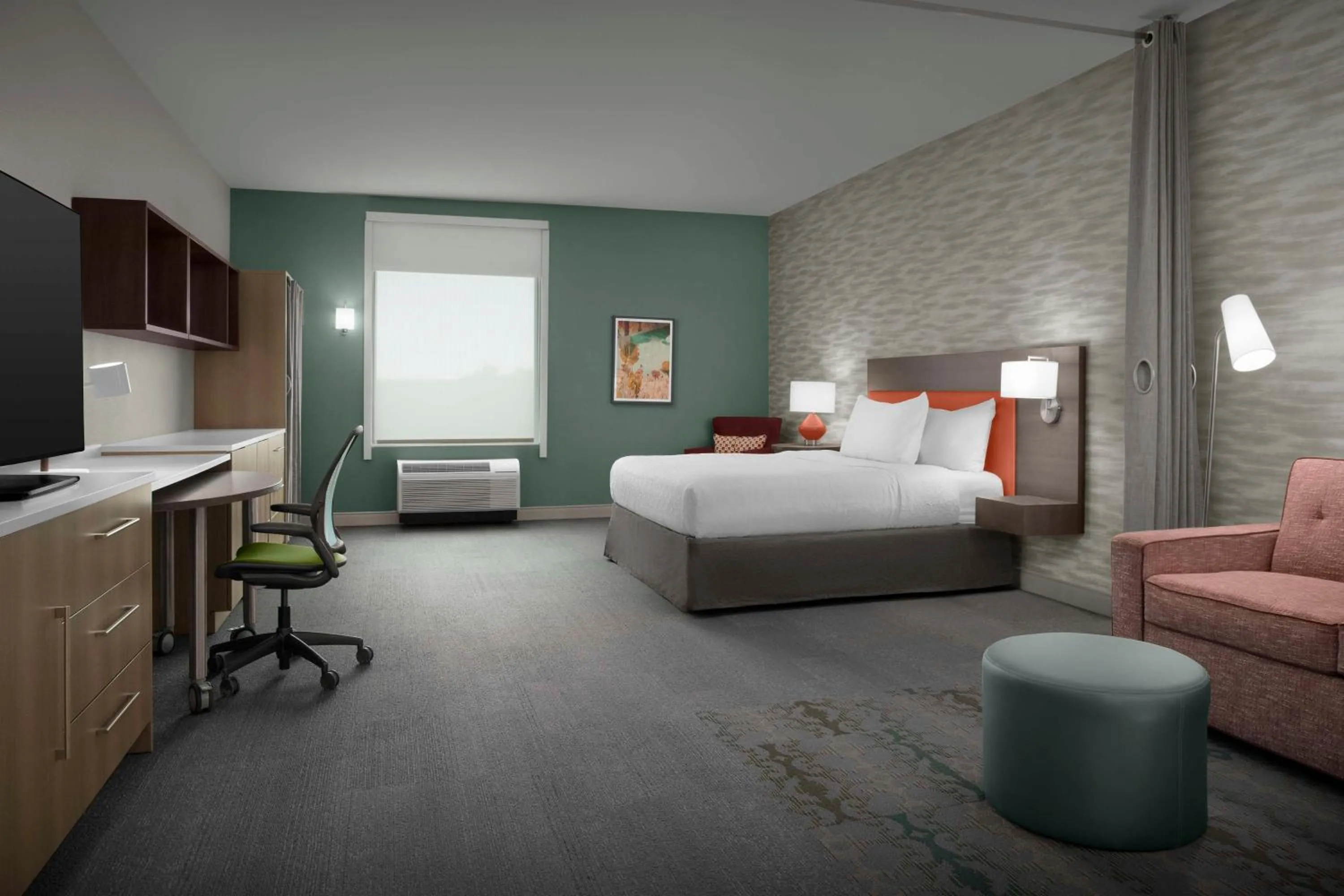 Bedroom, Bed in Home2 Suites By Hilton Georgetown Austin North