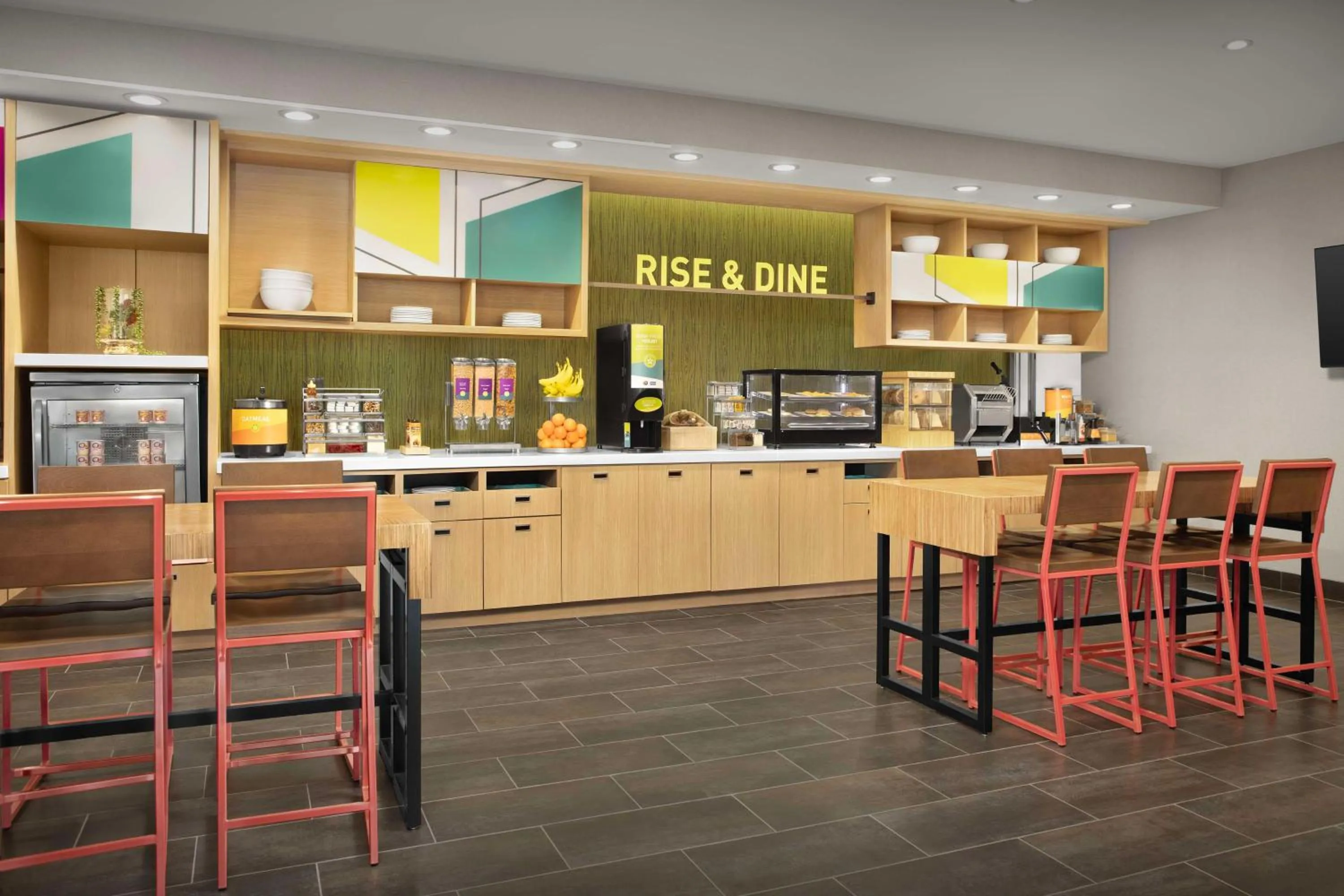 Breakfast in Home2 Suites By Hilton Georgetown Austin North