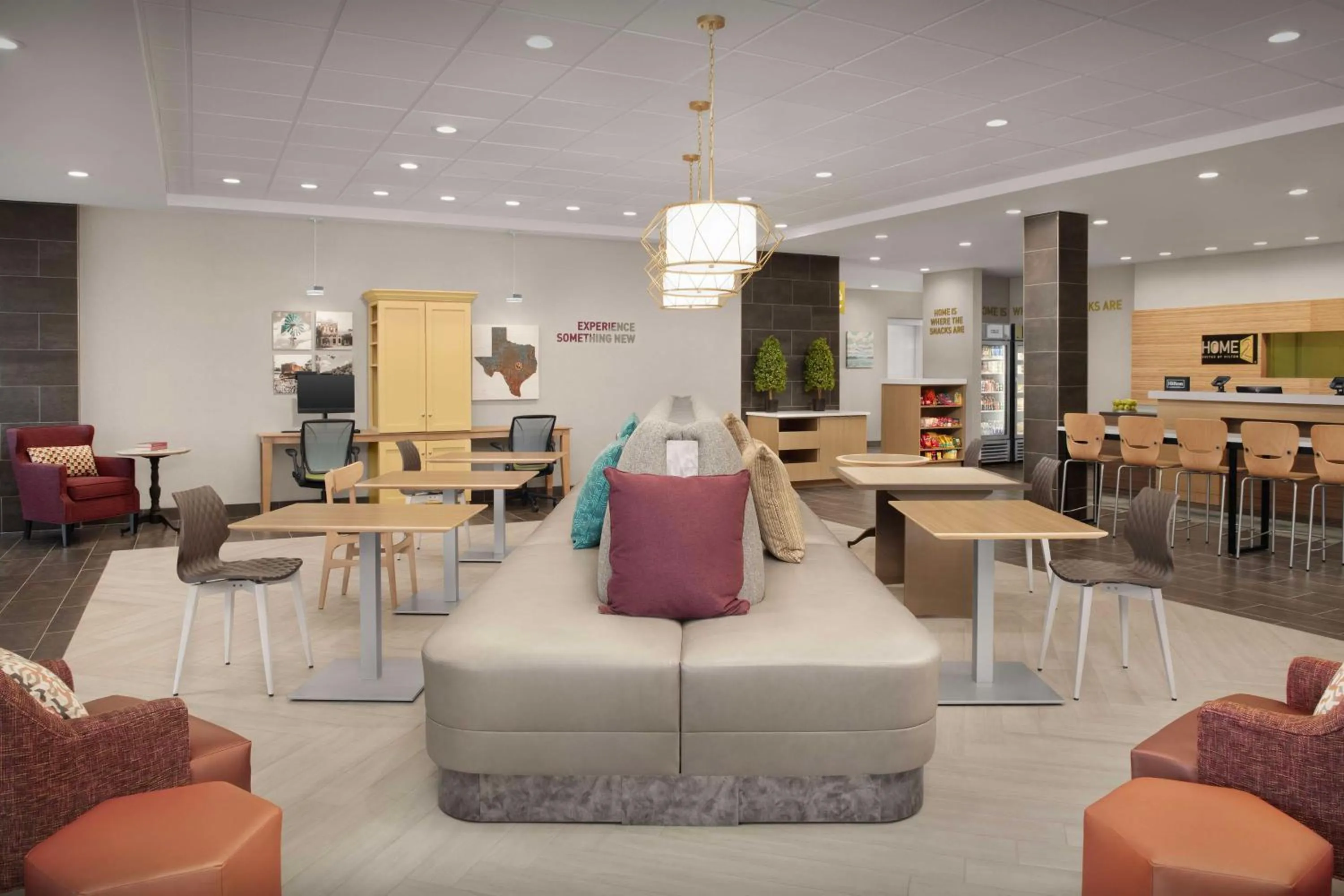 Lobby or reception in Home2 Suites By Hilton Georgetown Austin North