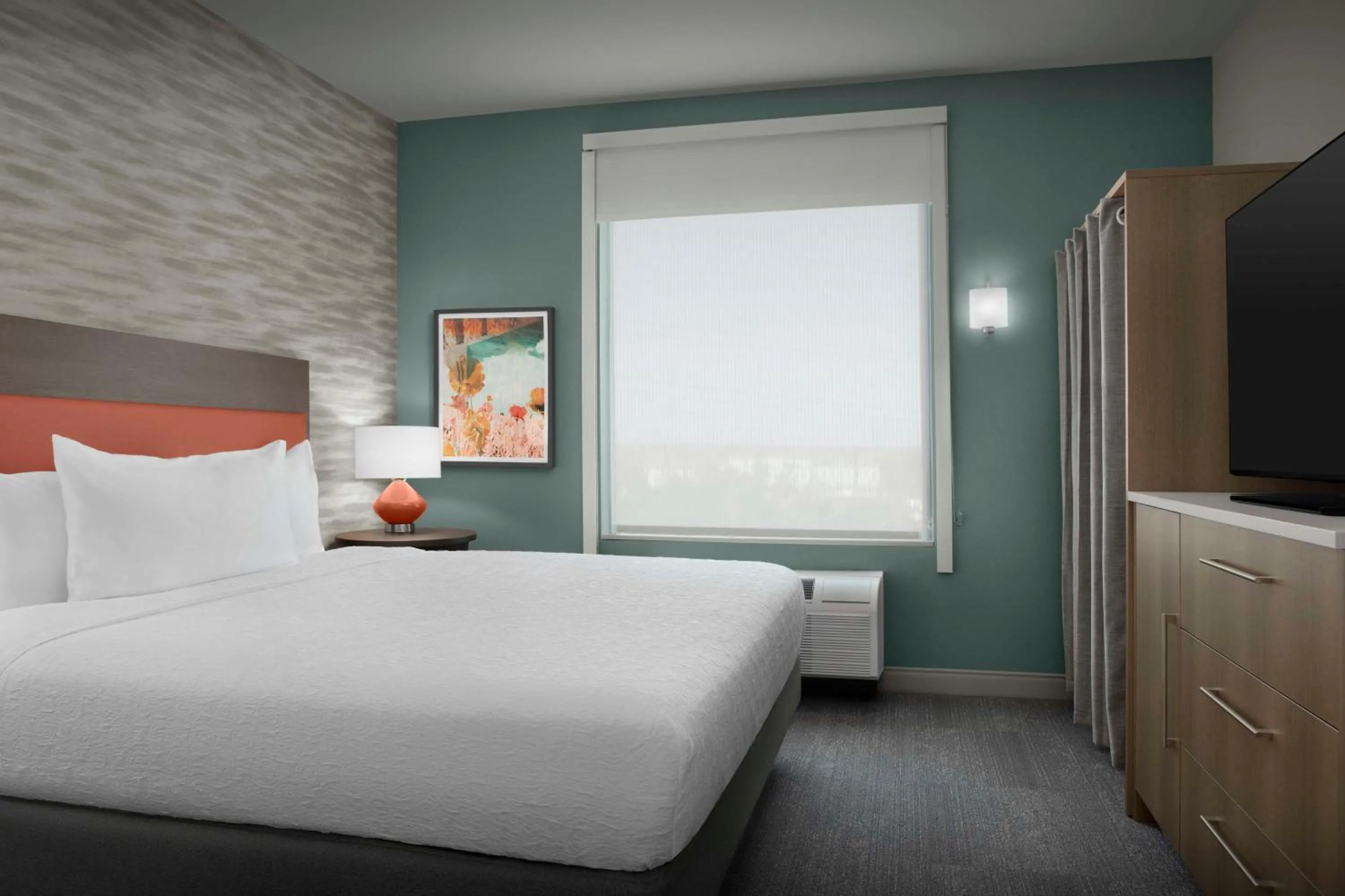 Bed in Home2 Suites By Hilton Georgetown Austin North