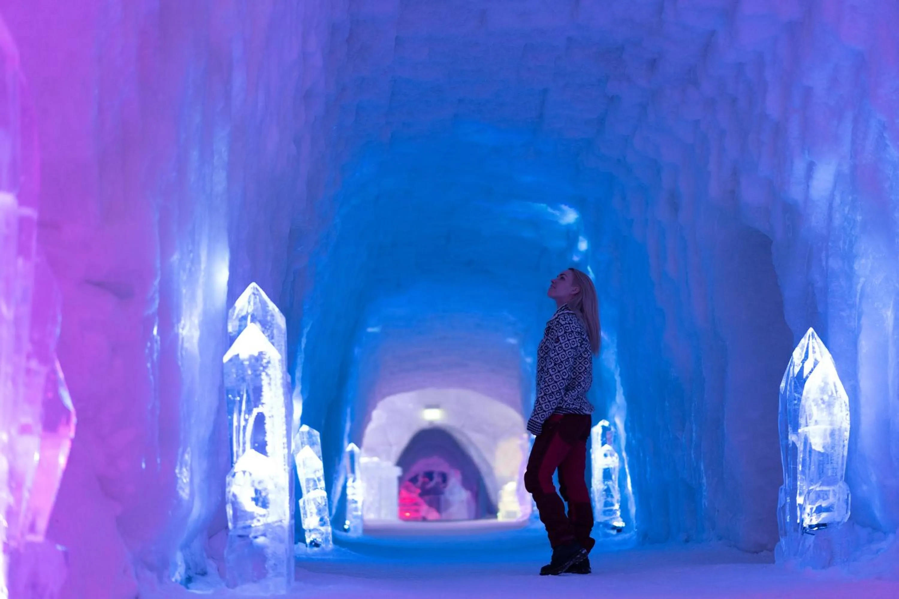 Winter in Snow Resort Kirkenes