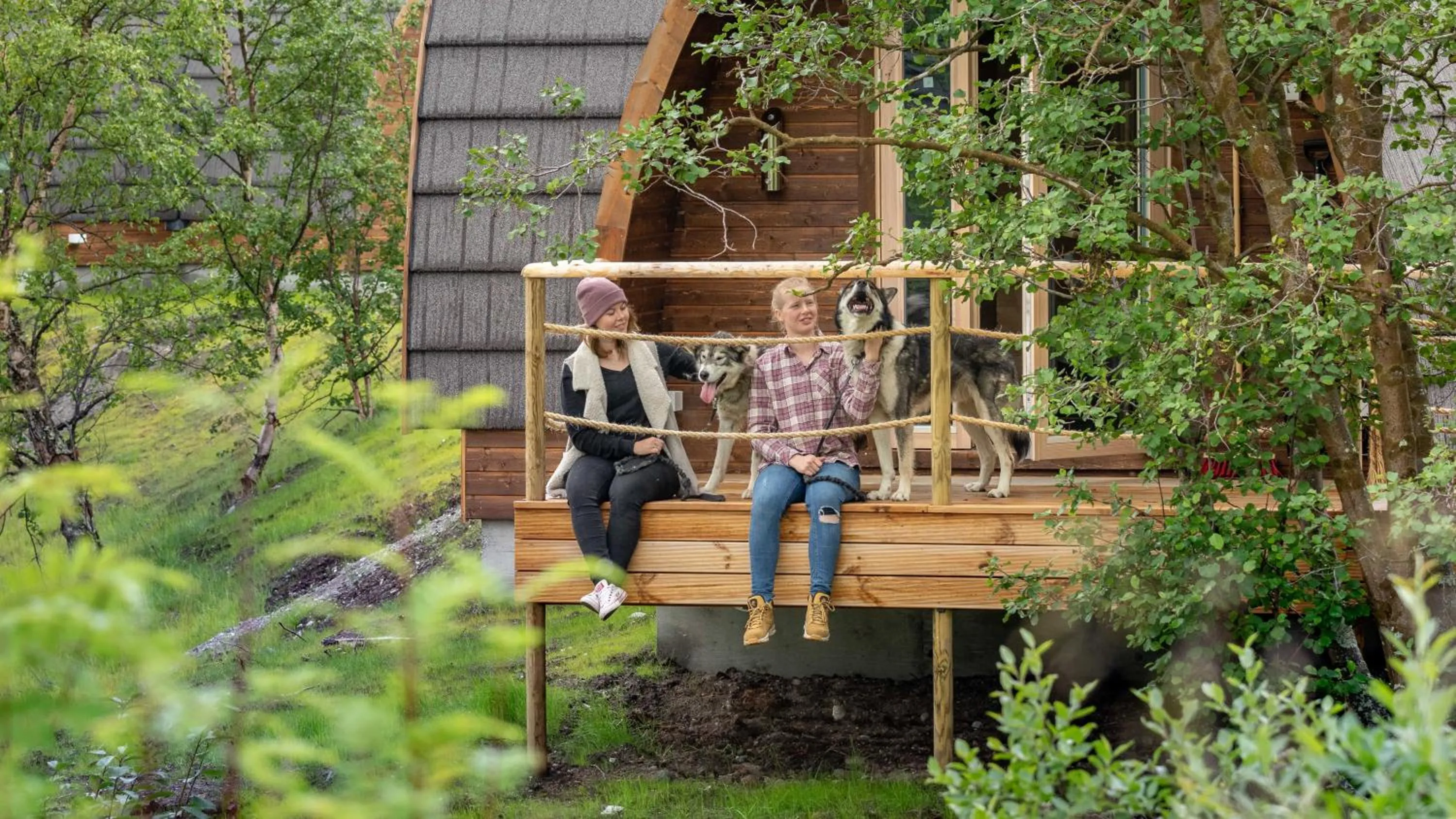 Spring in Snow Resort Kirkenes