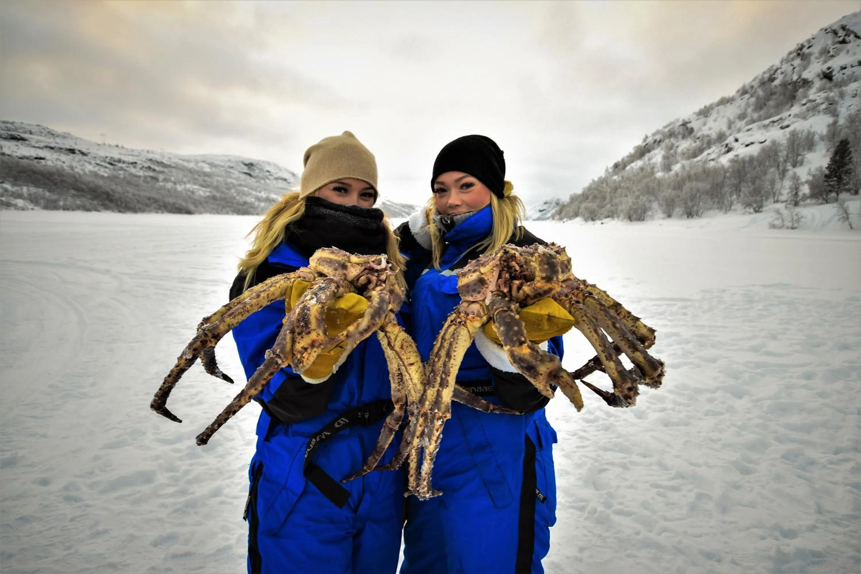 Day in Snow Resort Kirkenes