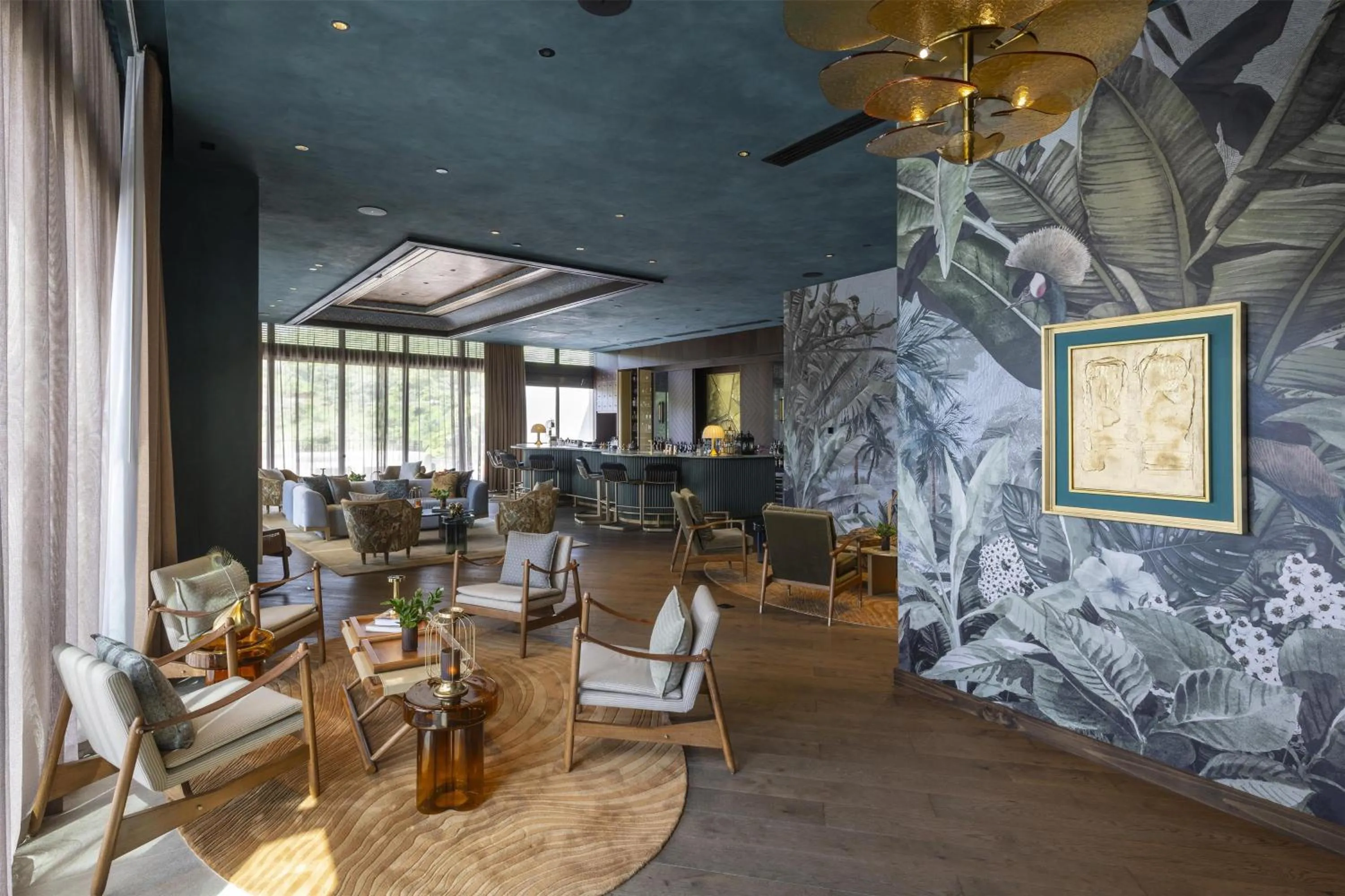 Dining area in Waldorf Astoria Costa Rica Punta Cacique