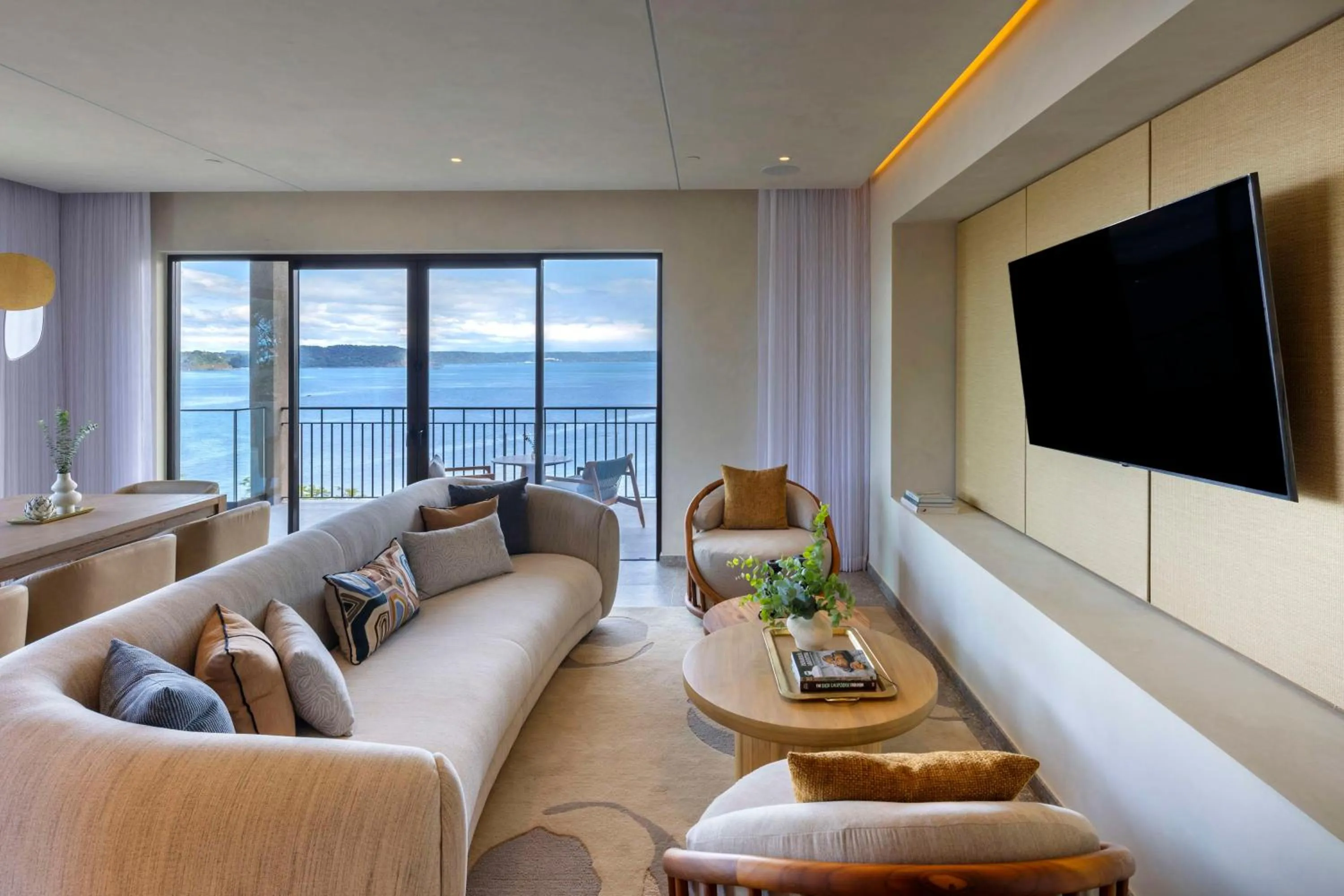 Living room in Waldorf Astoria Costa Rica Punta Cacique