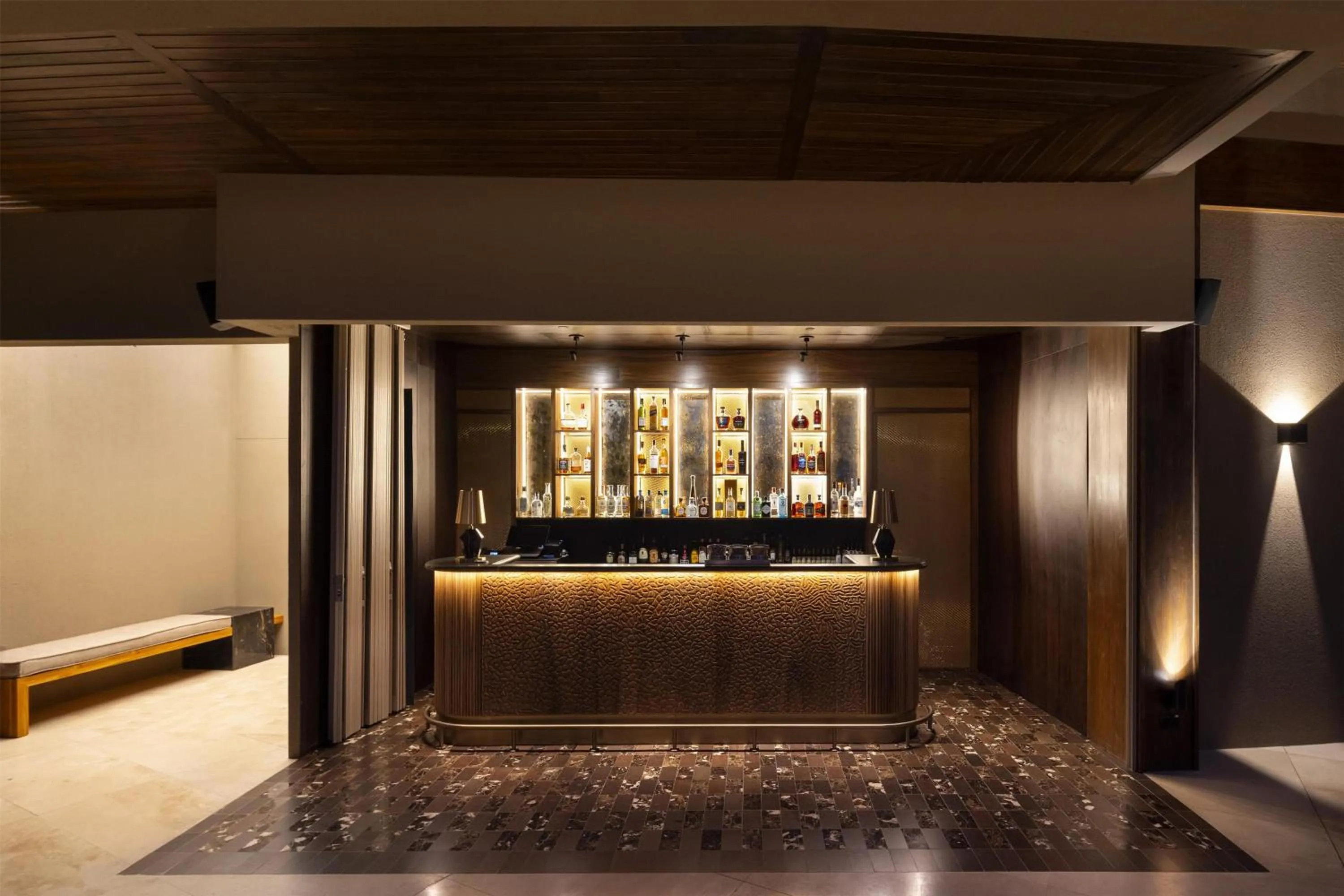 Lounge or bar in Waldorf Astoria Costa Rica Punta Cacique