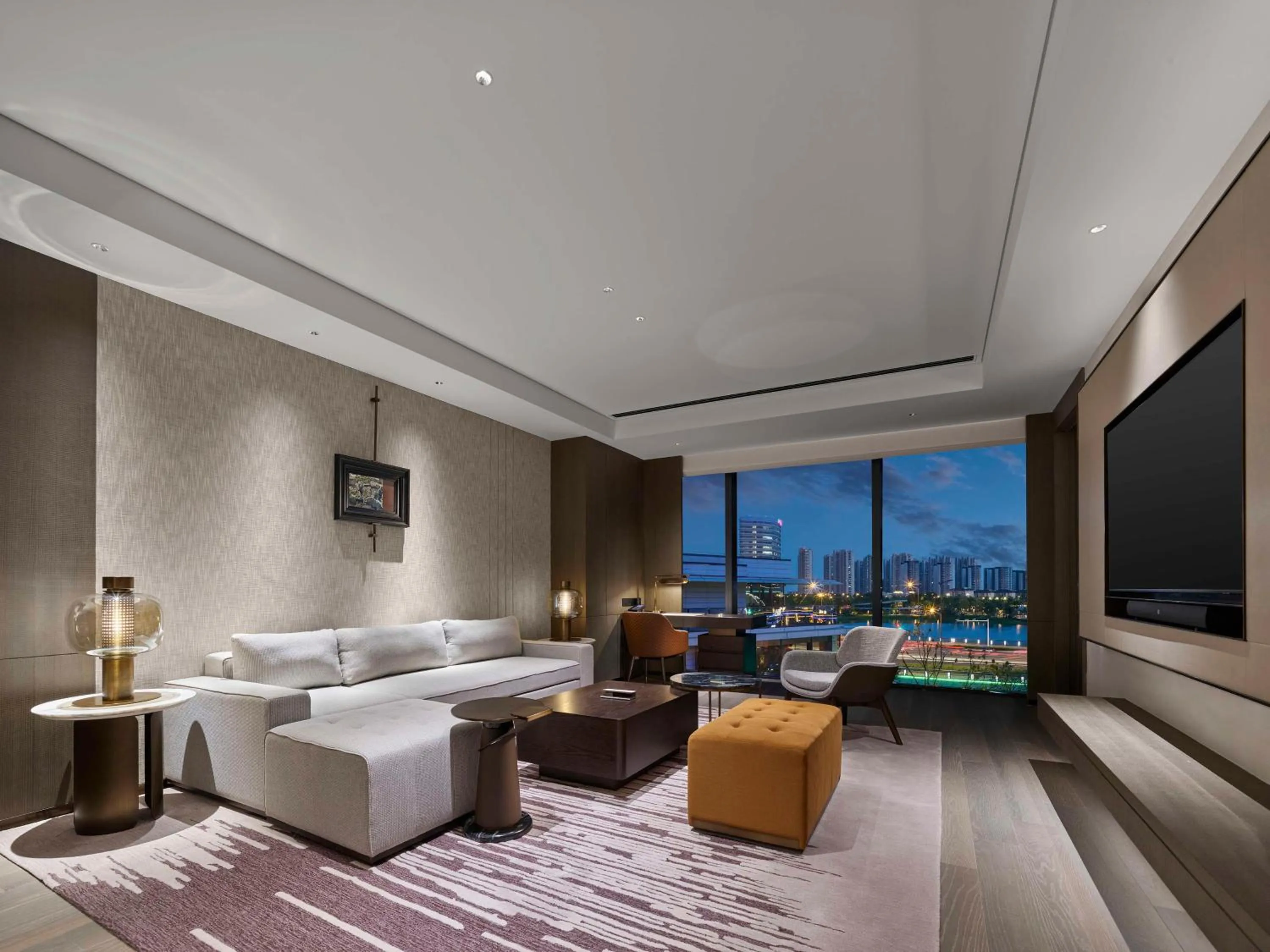 Living room in Hilton Changshu