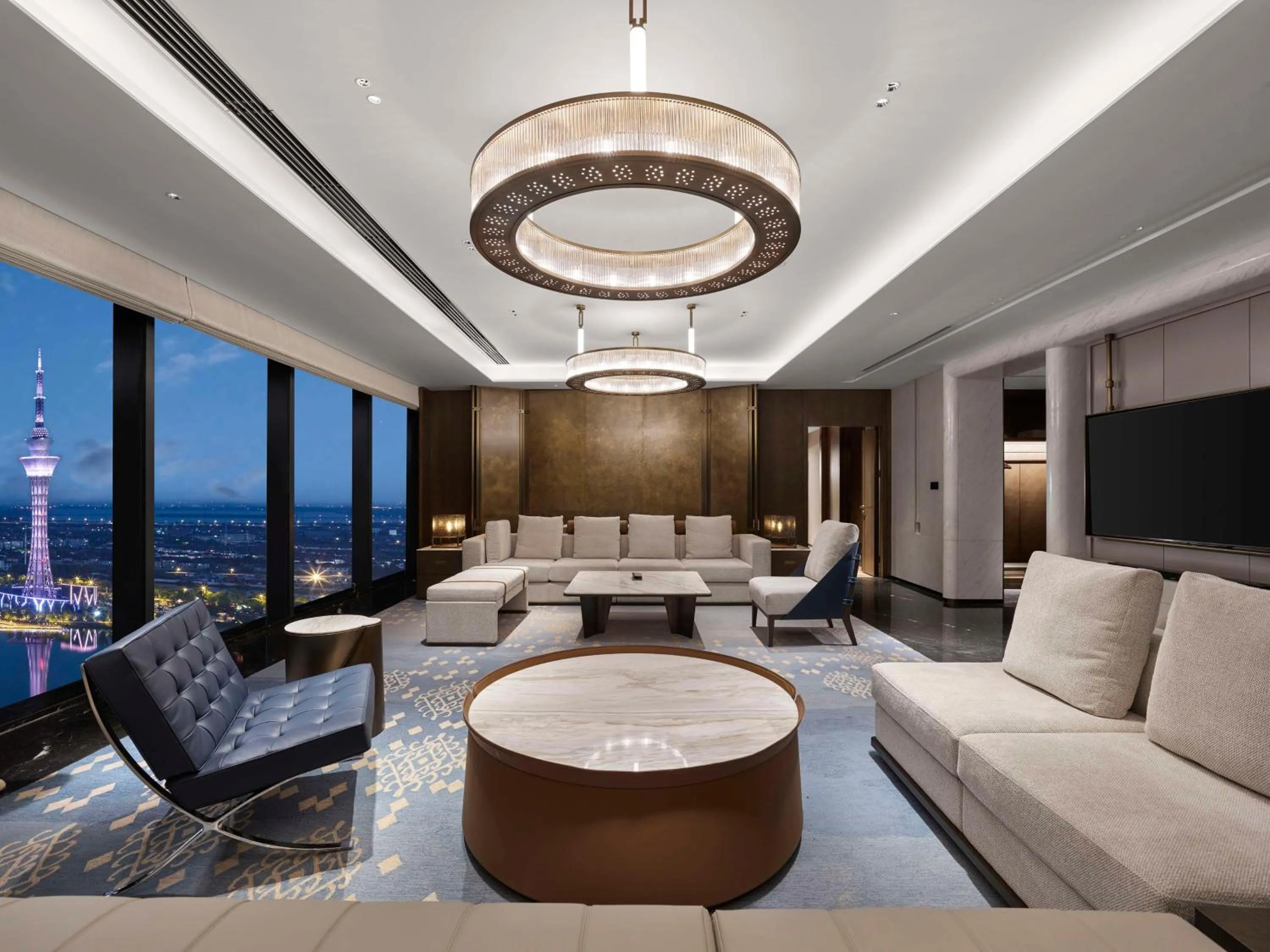 Living room in Hilton Changshu