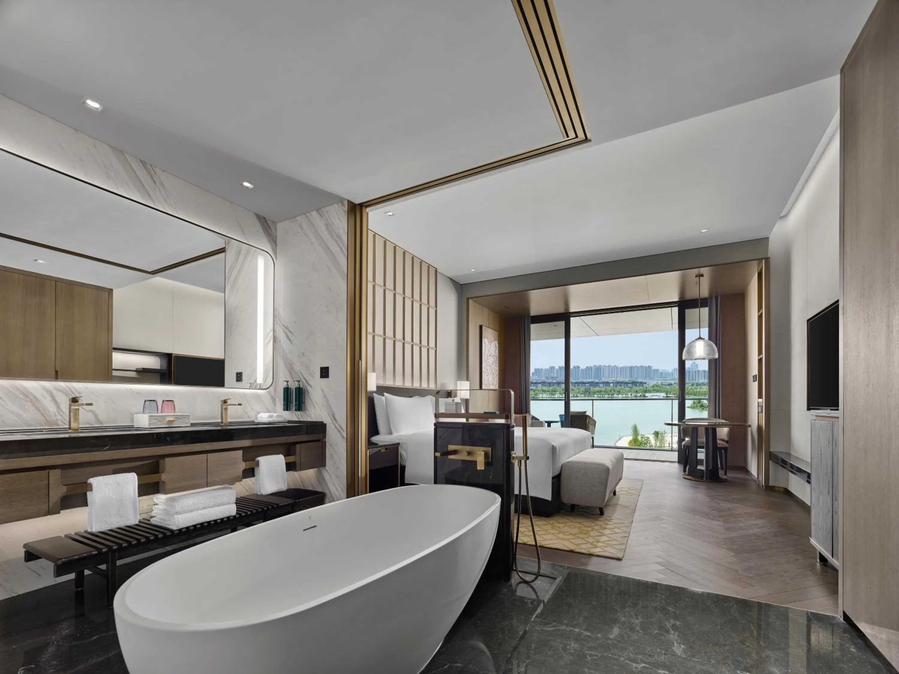 Photo of the whole room in Hilton Changshu