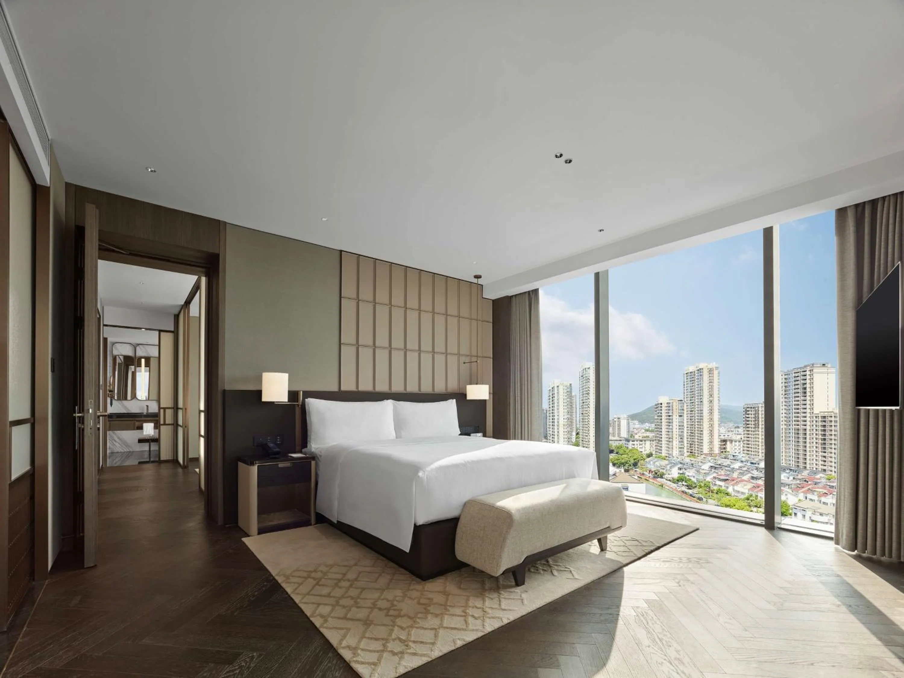 Bed in Hilton Changshu