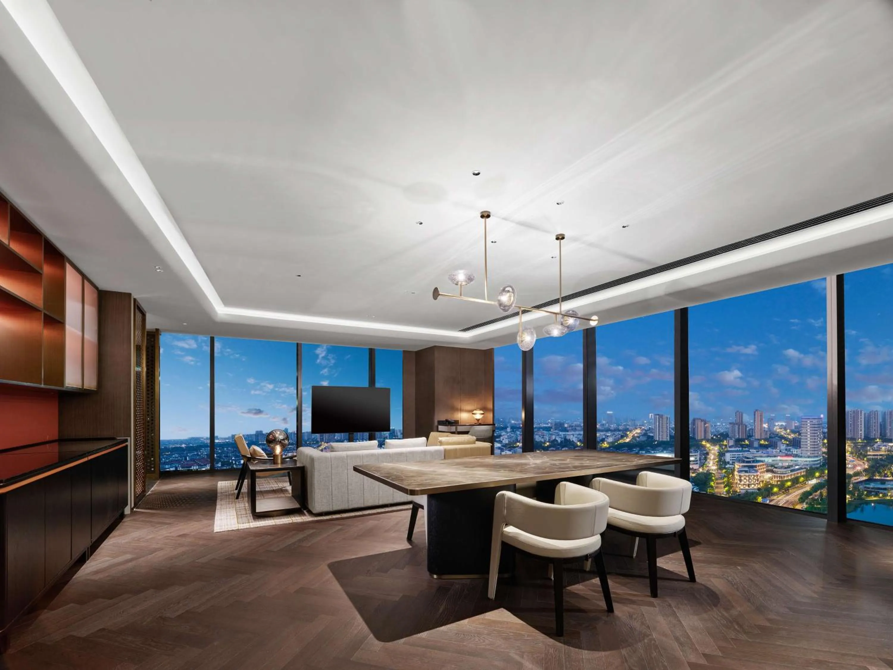 Living room in Hilton Changshu