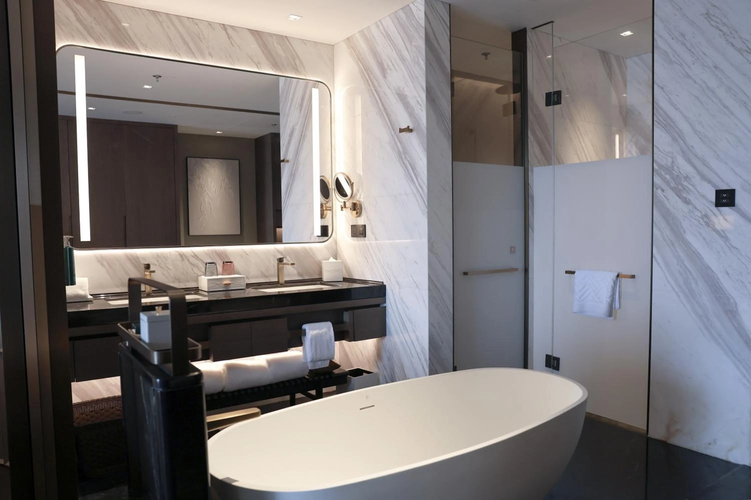 Bathroom in Hilton Changshu