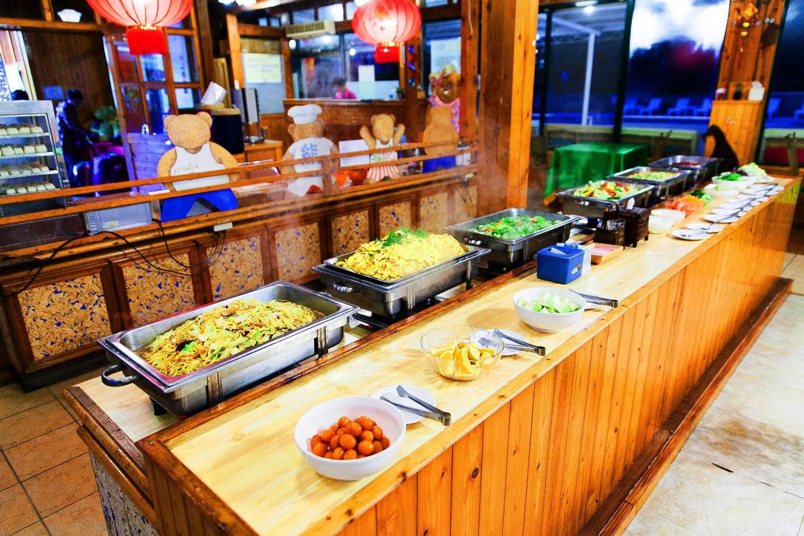 Food in Master Bear Resort