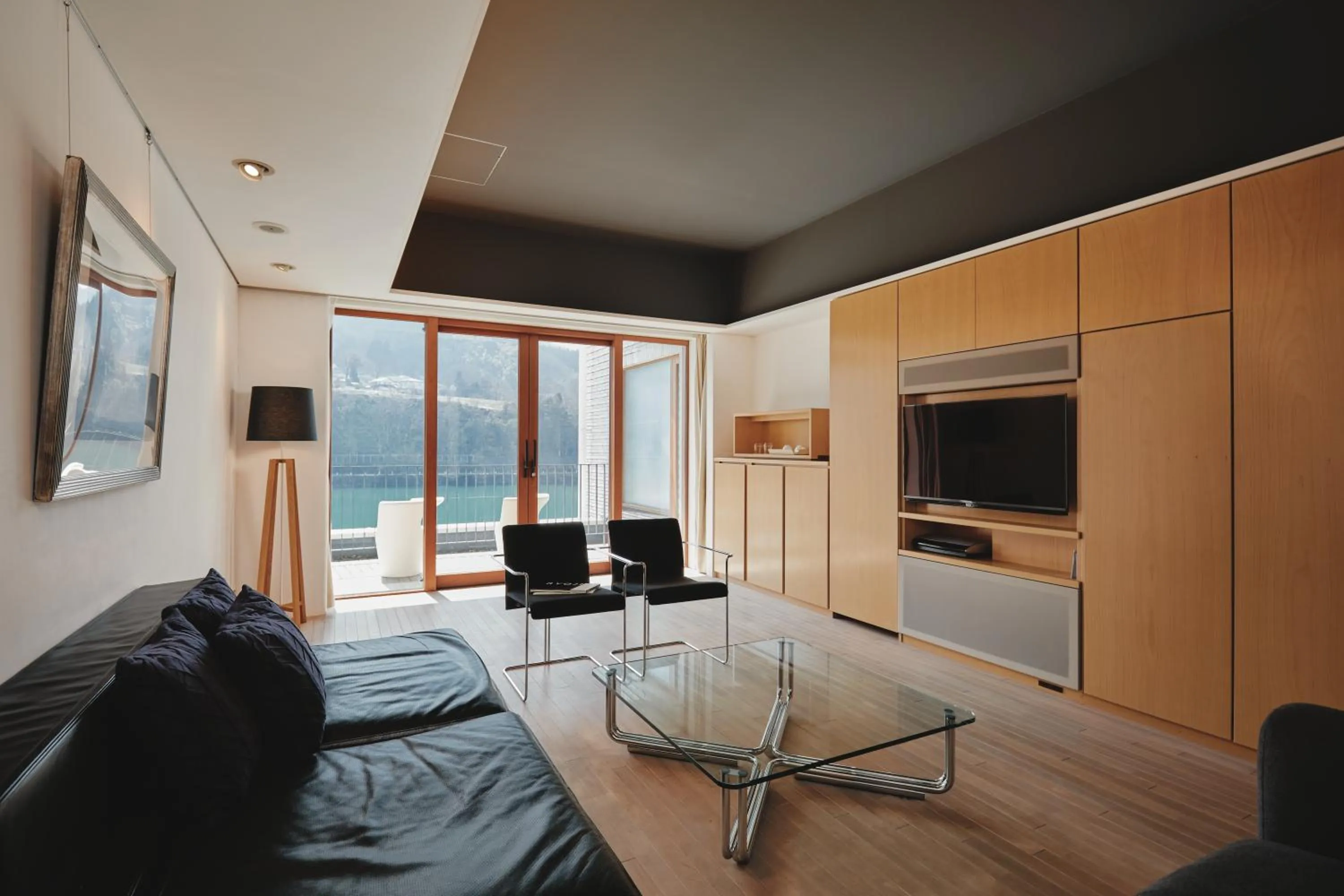 Living room in River Retreat Garaku