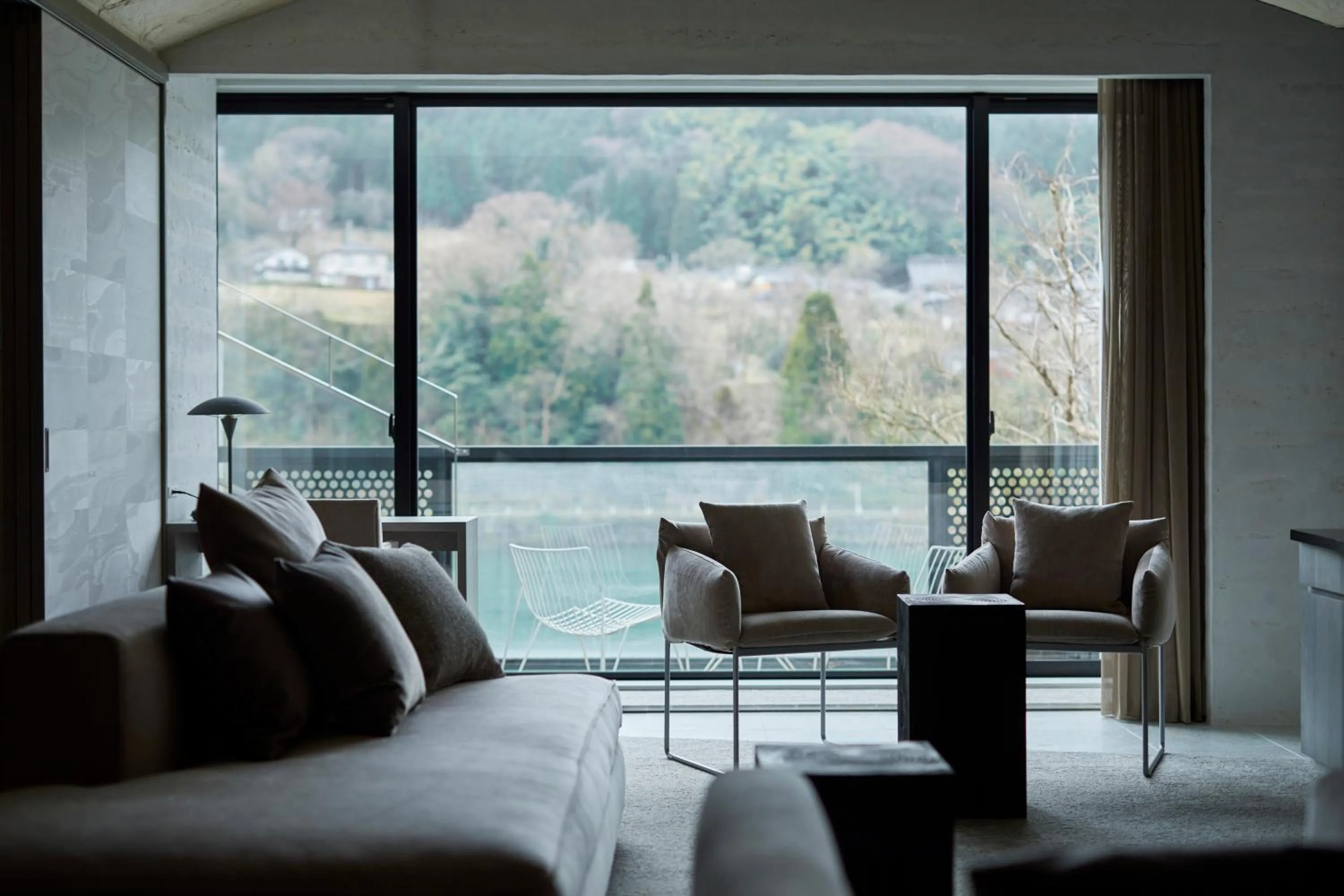 Natural landscape in River Retreat Garaku