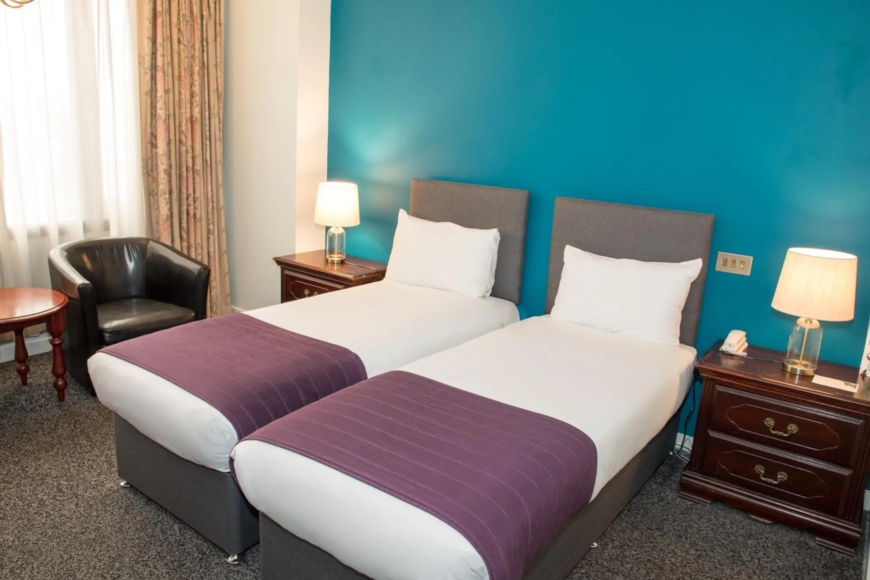 Standard Twin Room in Britannia International Hotel Canary Wharf Standard Twin Room in Britannia International Hotel Canary Wharf