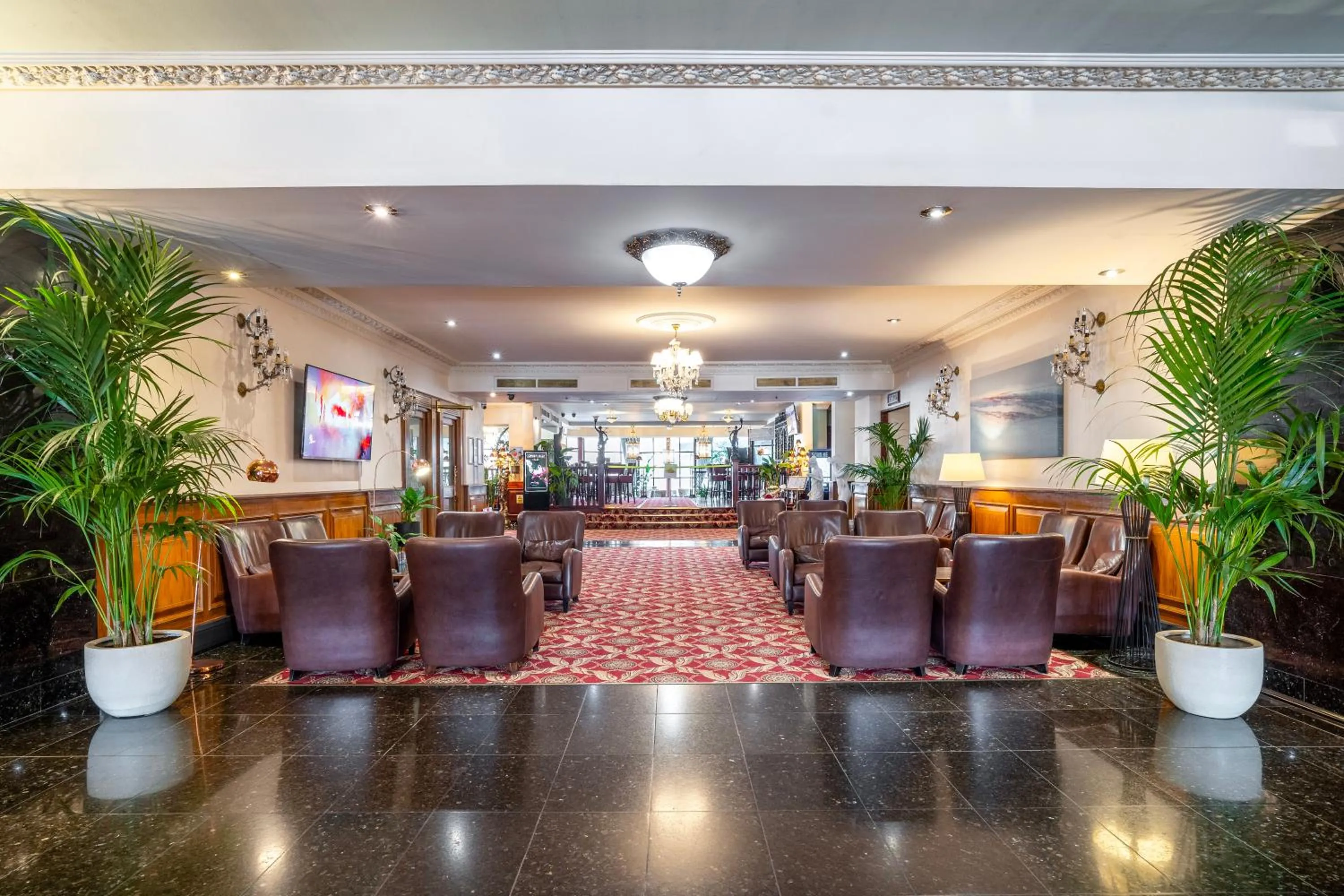 Seating area in Britannia International Hotel Canary Wharf