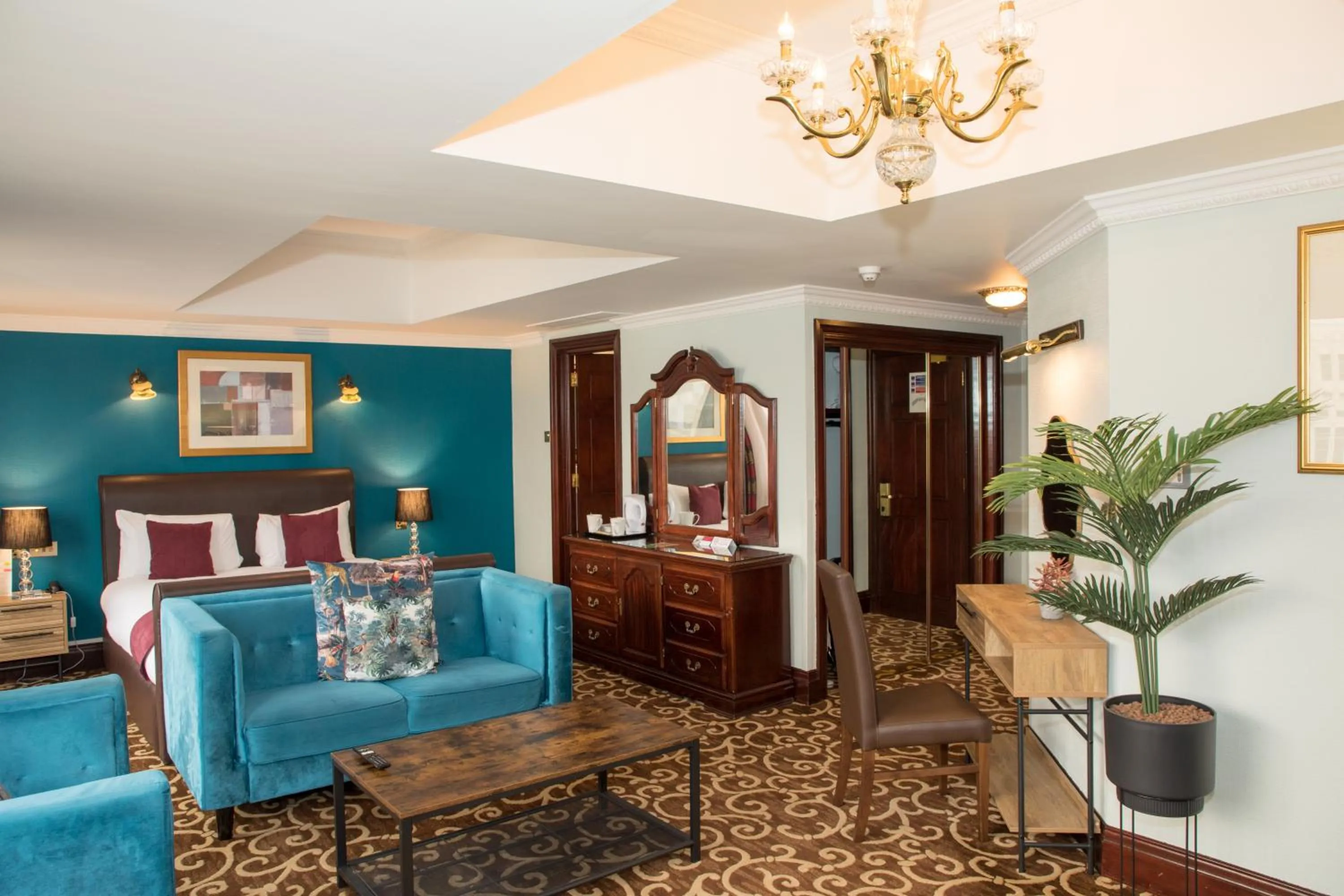 Seating area in Britannia International Hotel Canary Wharf