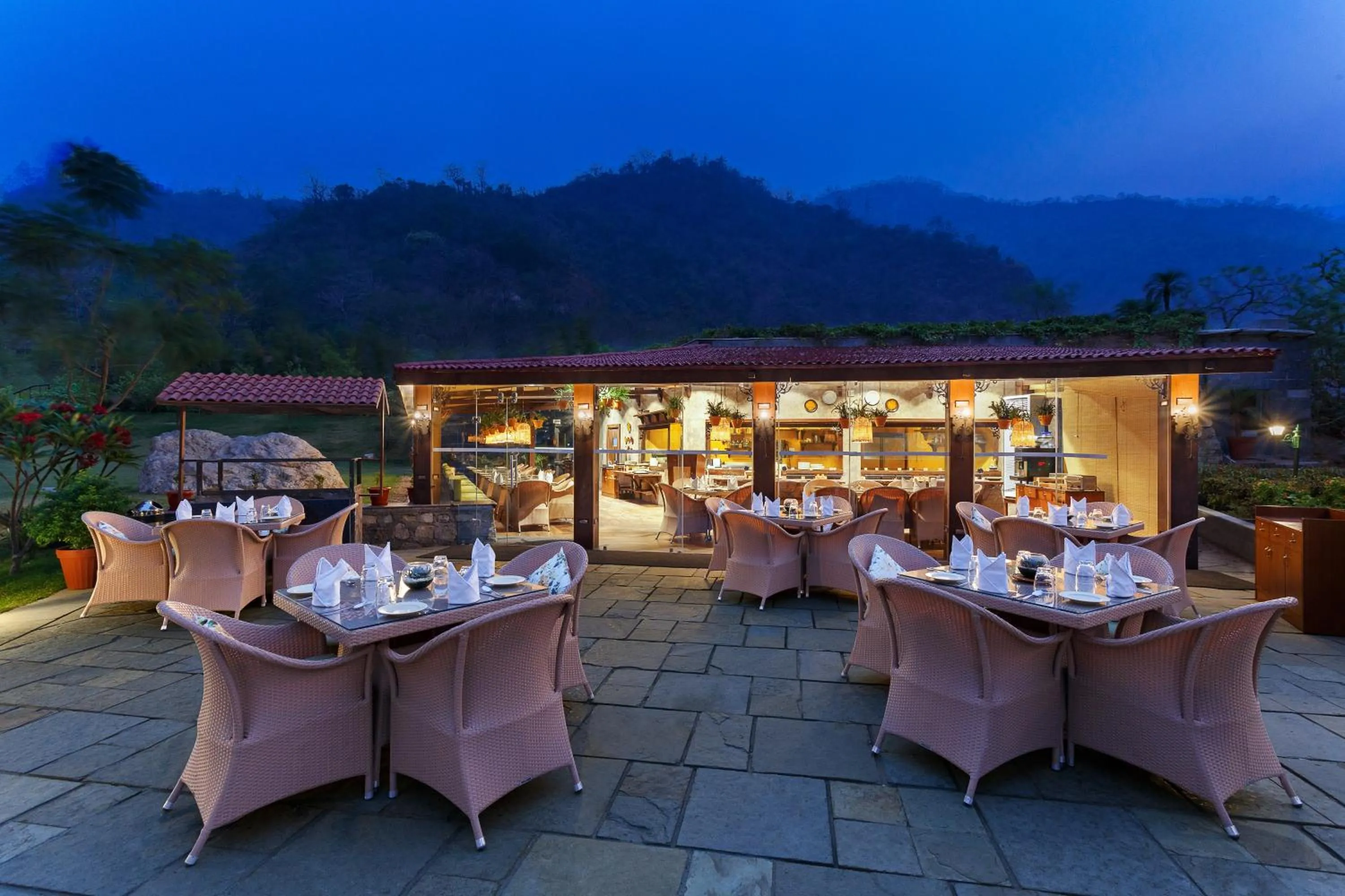 Dining area in Aloha On The Ganges by Leisure Hotels