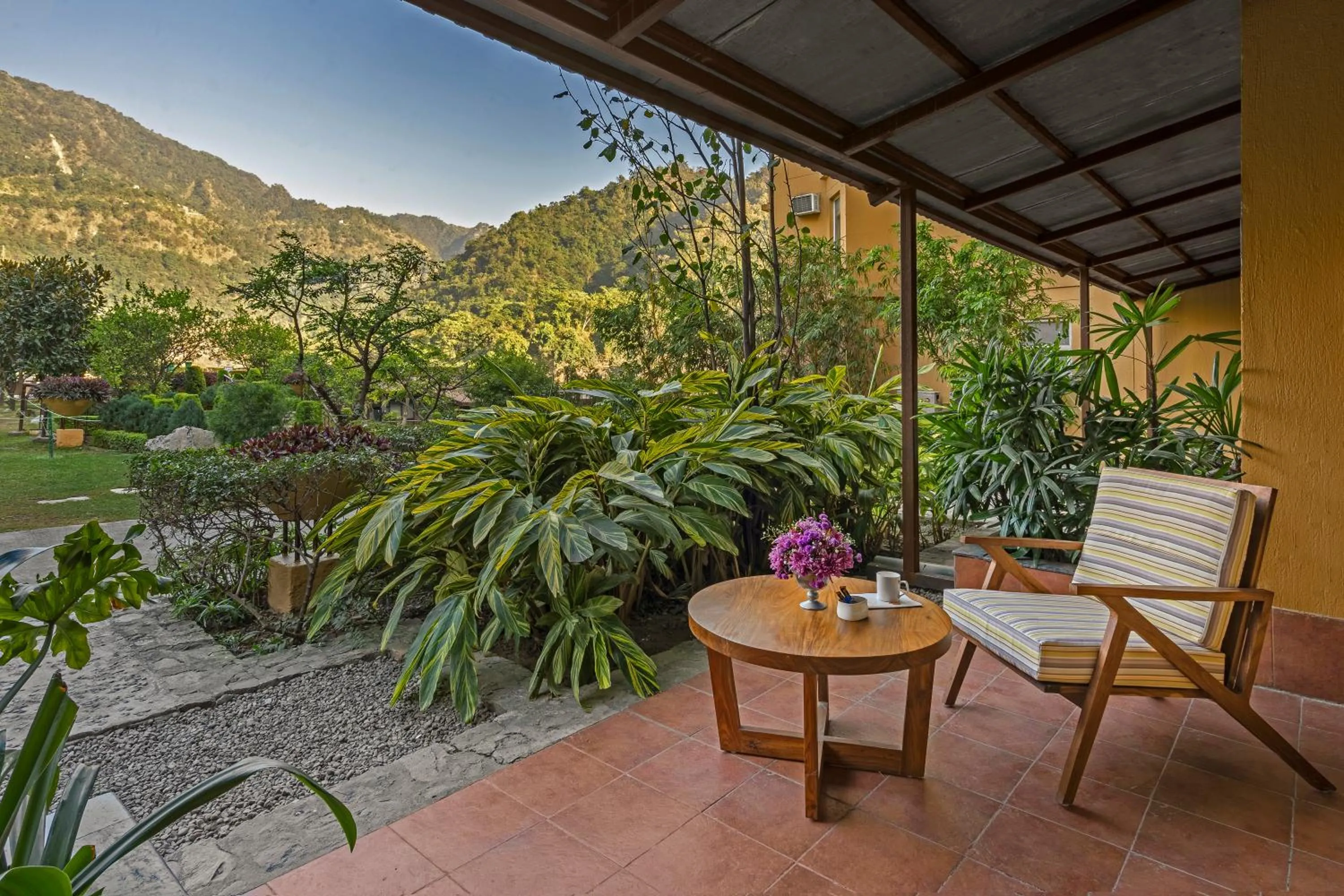 Garden view in Aloha On The Ganges by Leisure Hotels