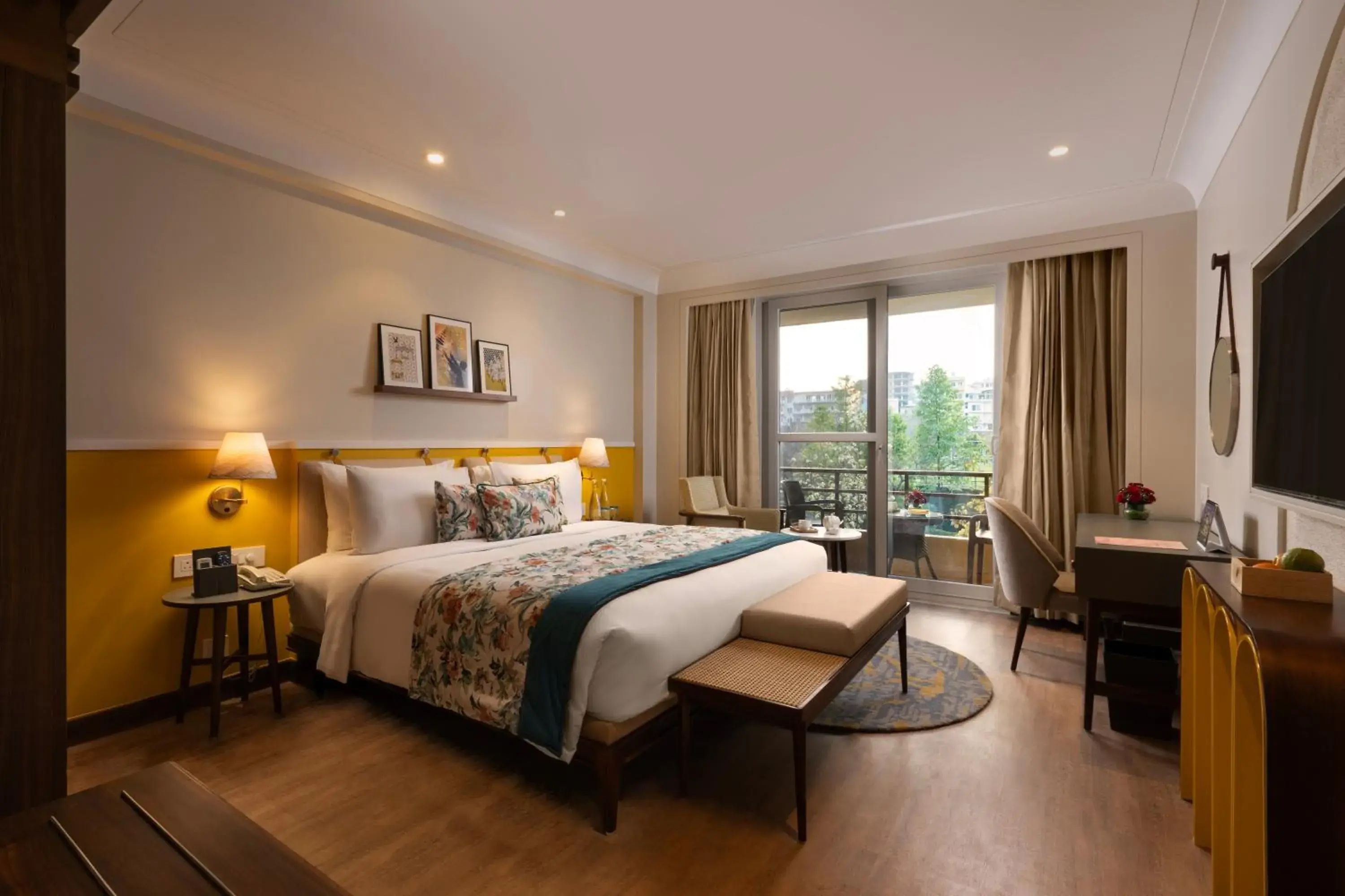 One Bedroom Royal Apartment (Garden Facing) in Aloha On The Ganges by Leisure Hotels One Bedroom Royal Apartment (Garden Facing) in Aloha On The Ganges by Leisure Hotels