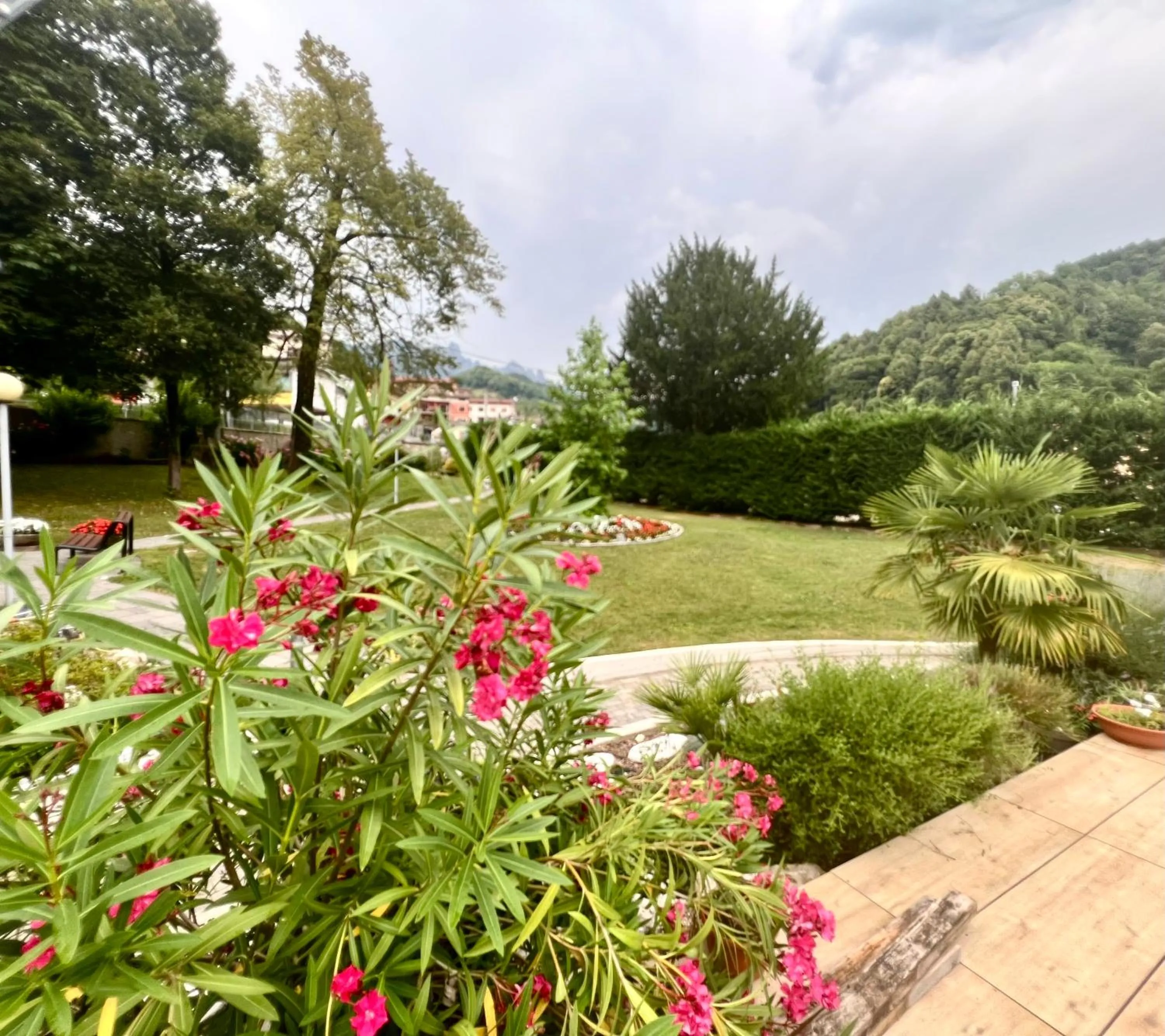 Garden in Hotel Trettenero