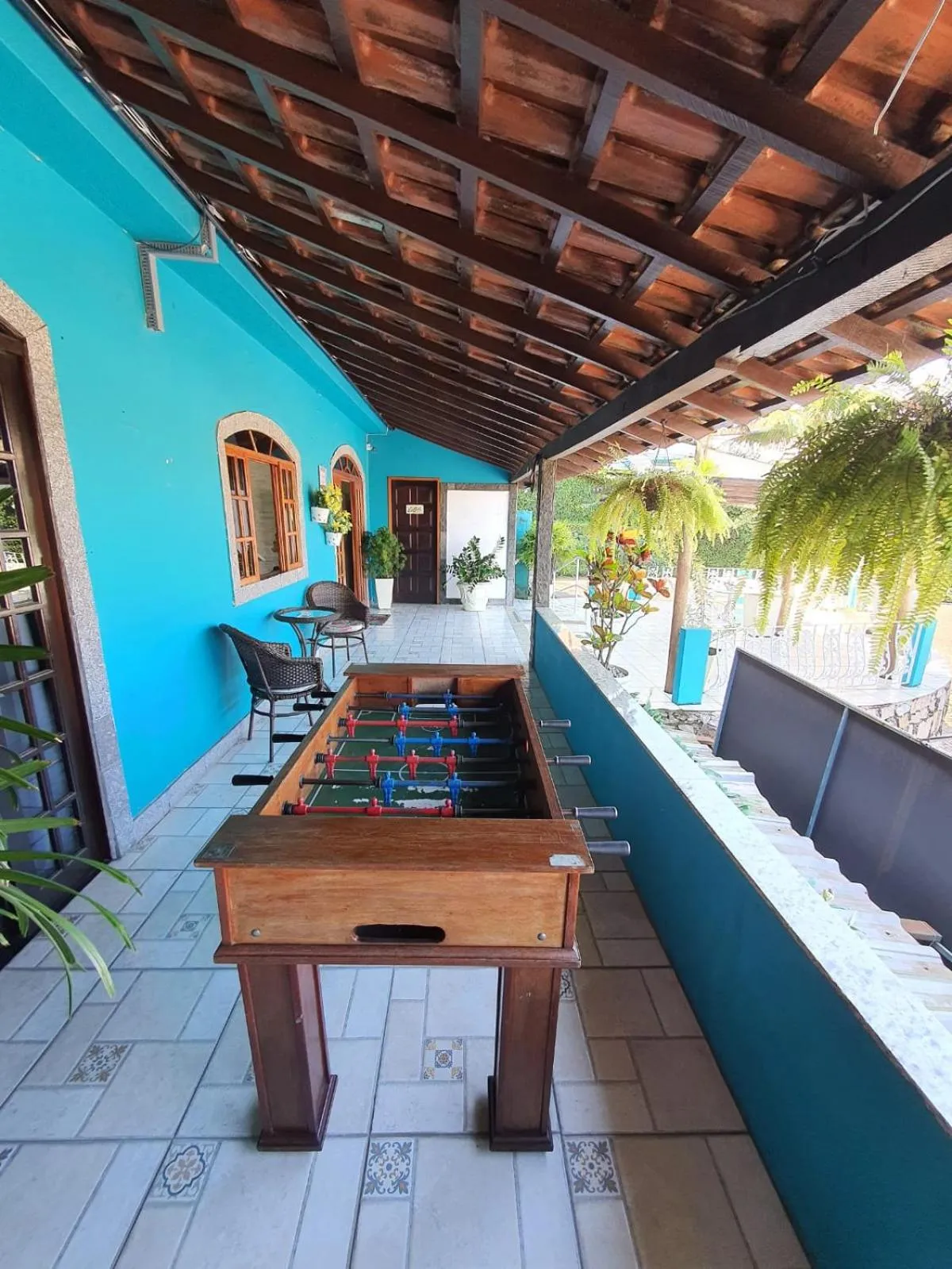Patio in Pousada Tuiuiu