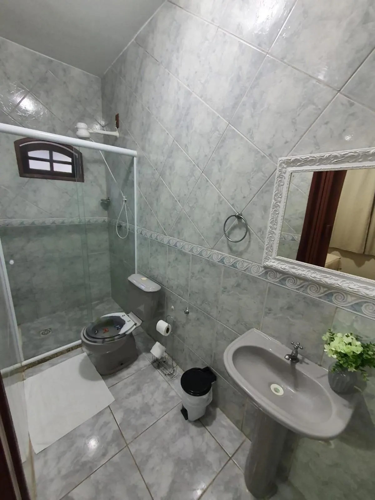 Bathroom in Pousada Tuiuiu