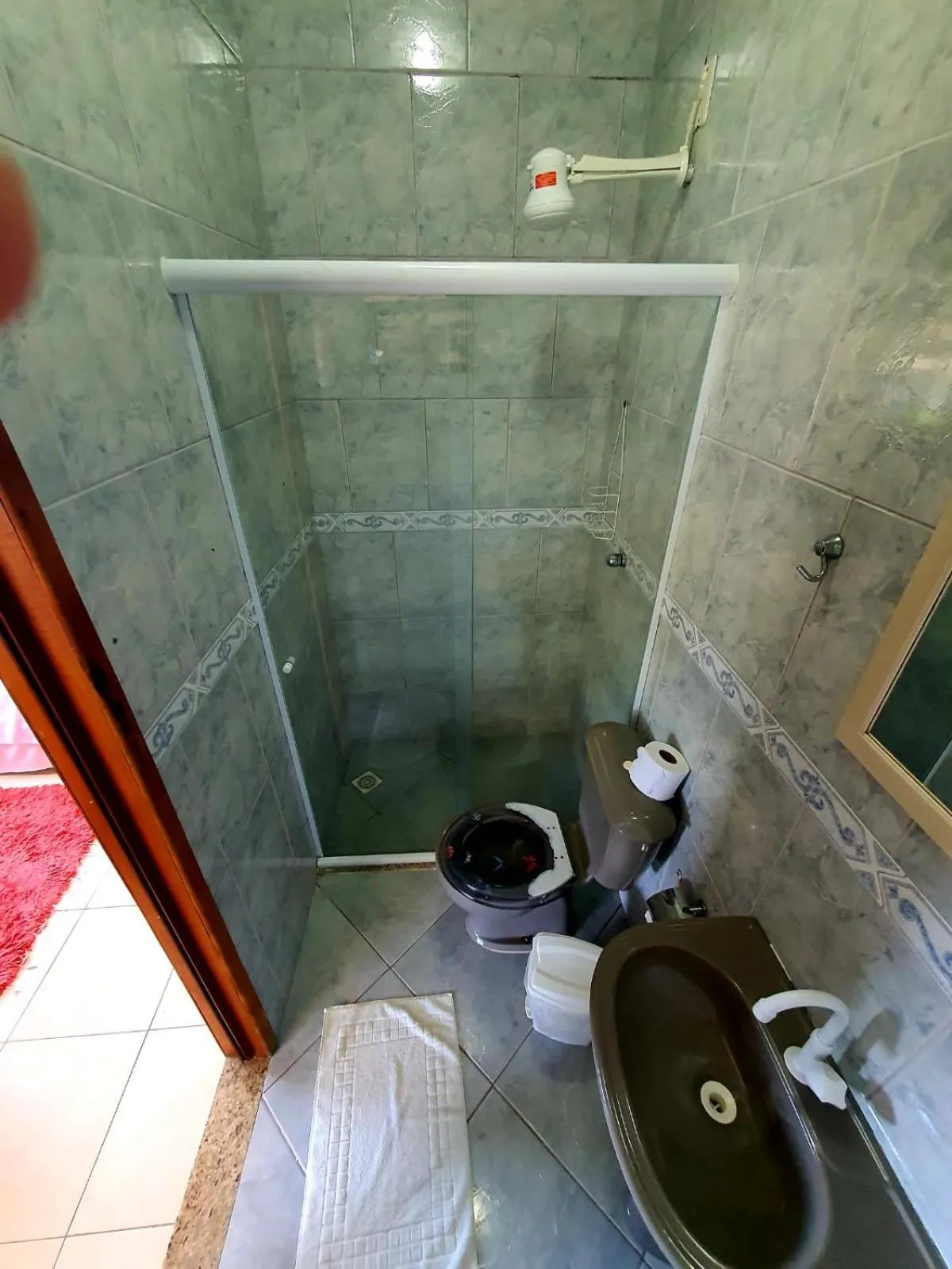 Bathroom in Pousada Tuiuiu