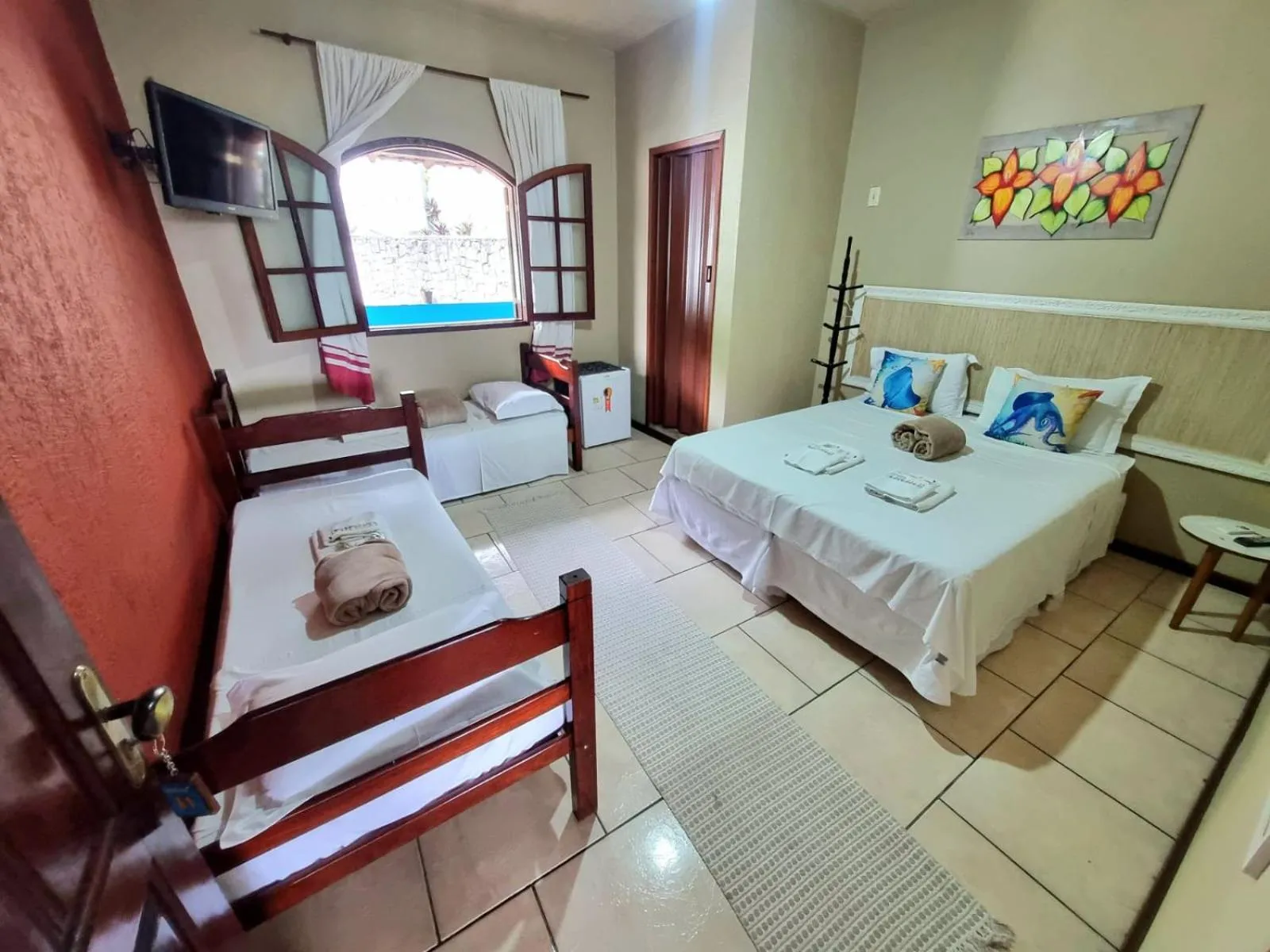 Bedroom in Pousada Tuiuiu